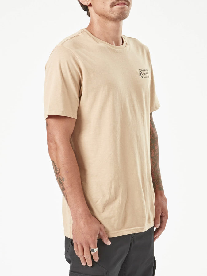Volcom Workwear Short Sleeve Tee - Gravel