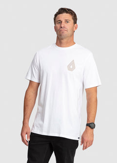 Radiation Short Sleeve T-Shirt - White (A5002303_WHT) [F]