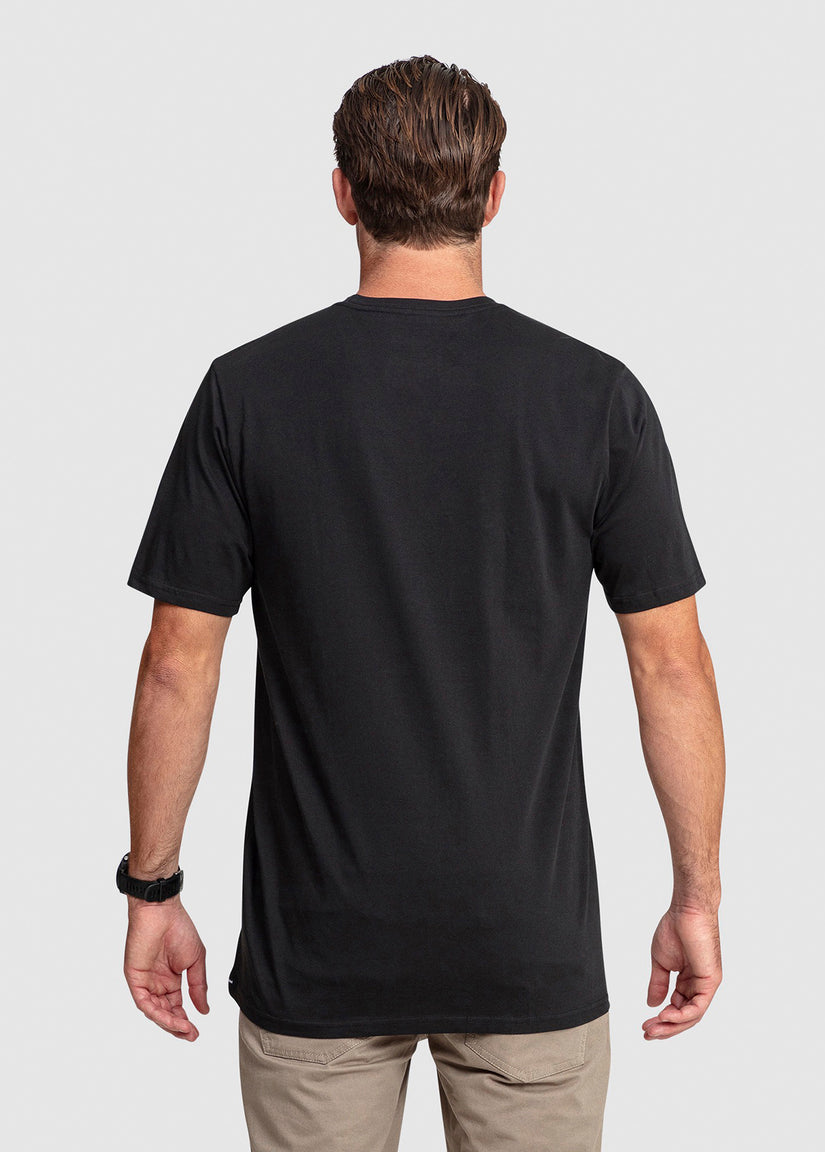 Stone Sleigher Tee - Black (A5042280_BLK) [B]