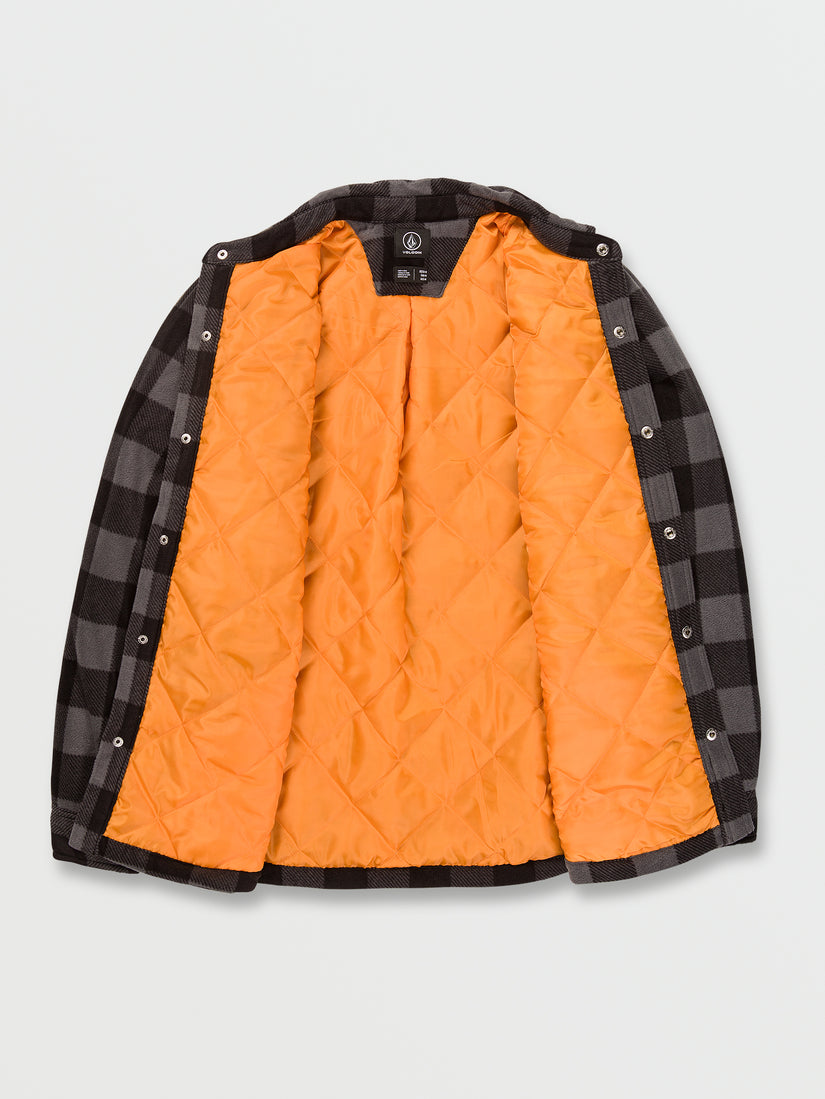 Bowered Fleece Ls Pewter (A5832202_PEW) [1]