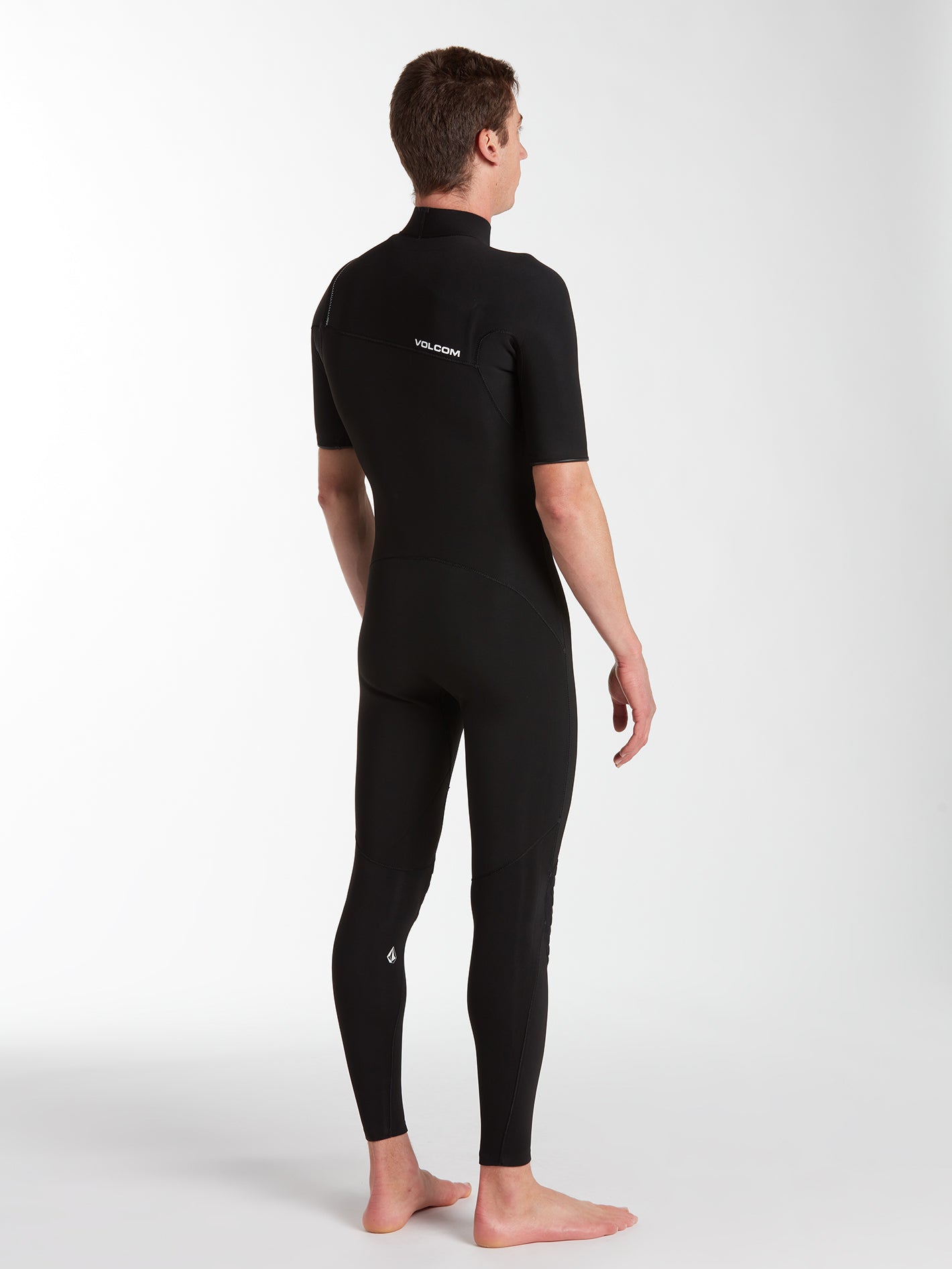 Modulator 2/2MM Short Arm Chest Zip Wetsuit - Black (A9532201_BLK) [22]