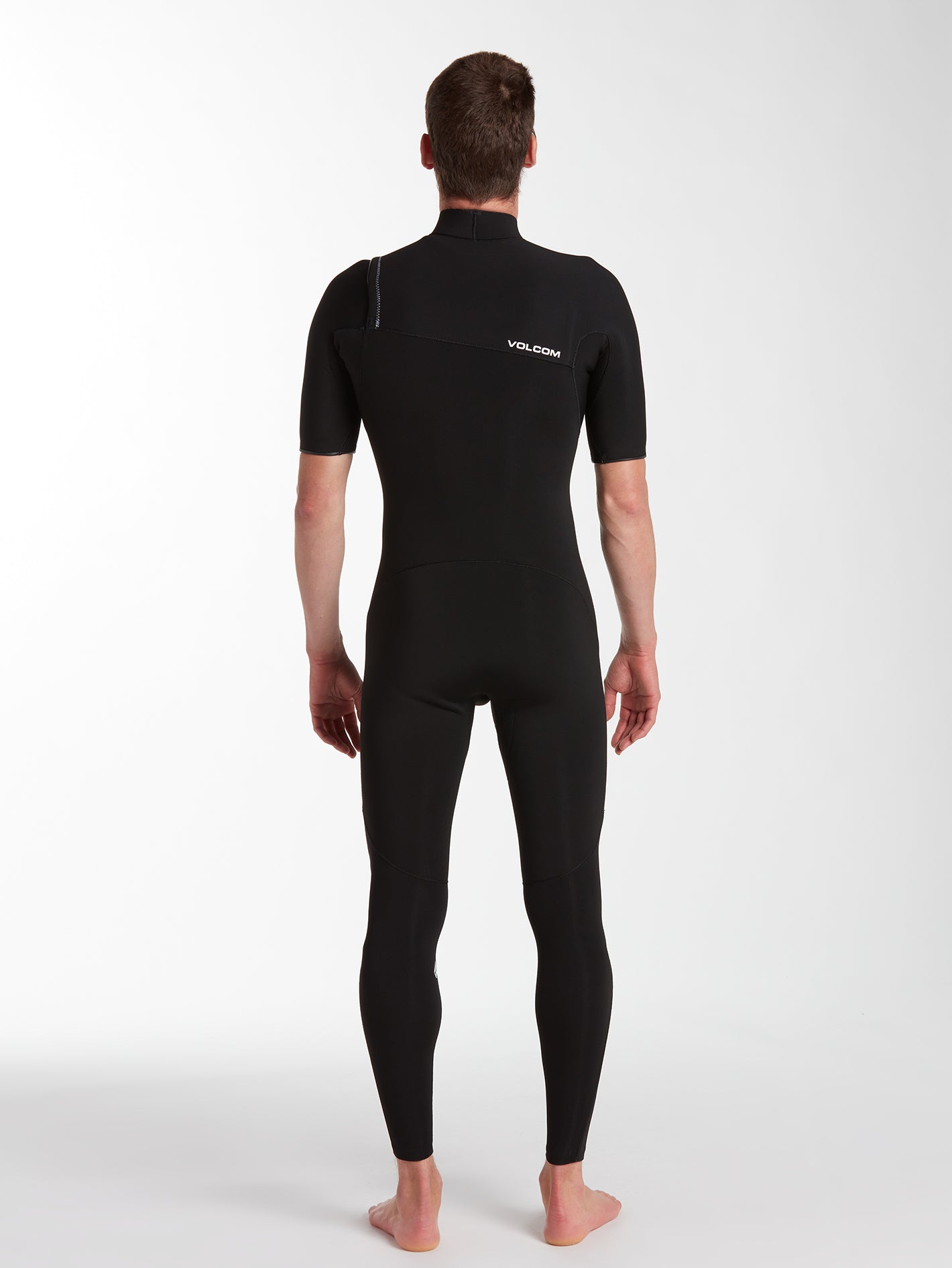 Modulator 2/2MM Short Arm Chest Zip Wetsuit - Black (A9532201_BLK) [23]