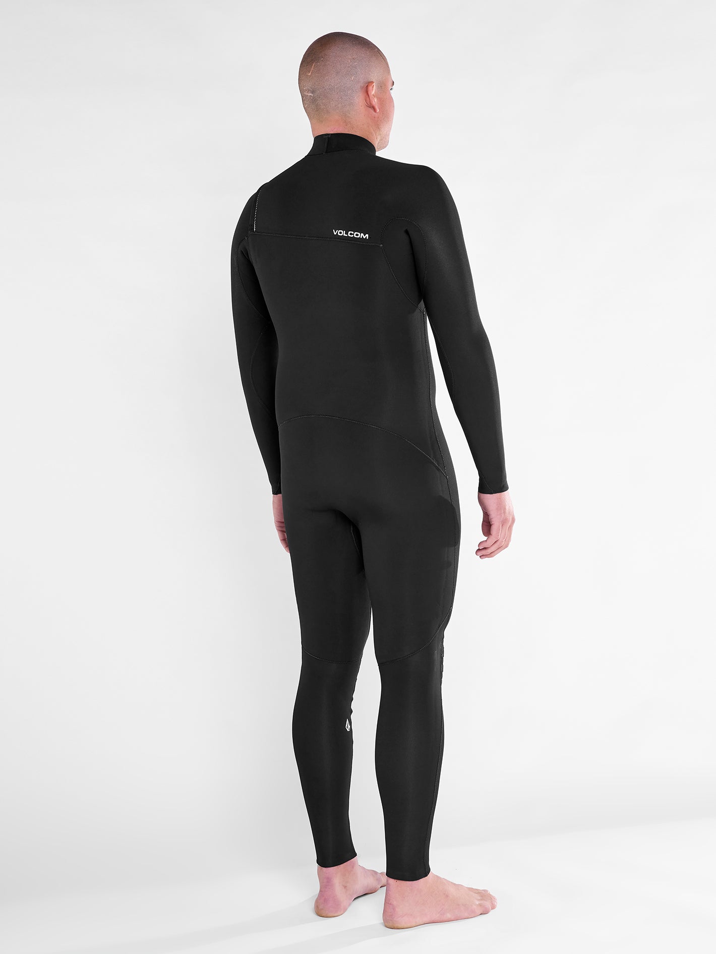 Modulator 4/3mm Chest Zip Wetsuit - Black | Volcom
