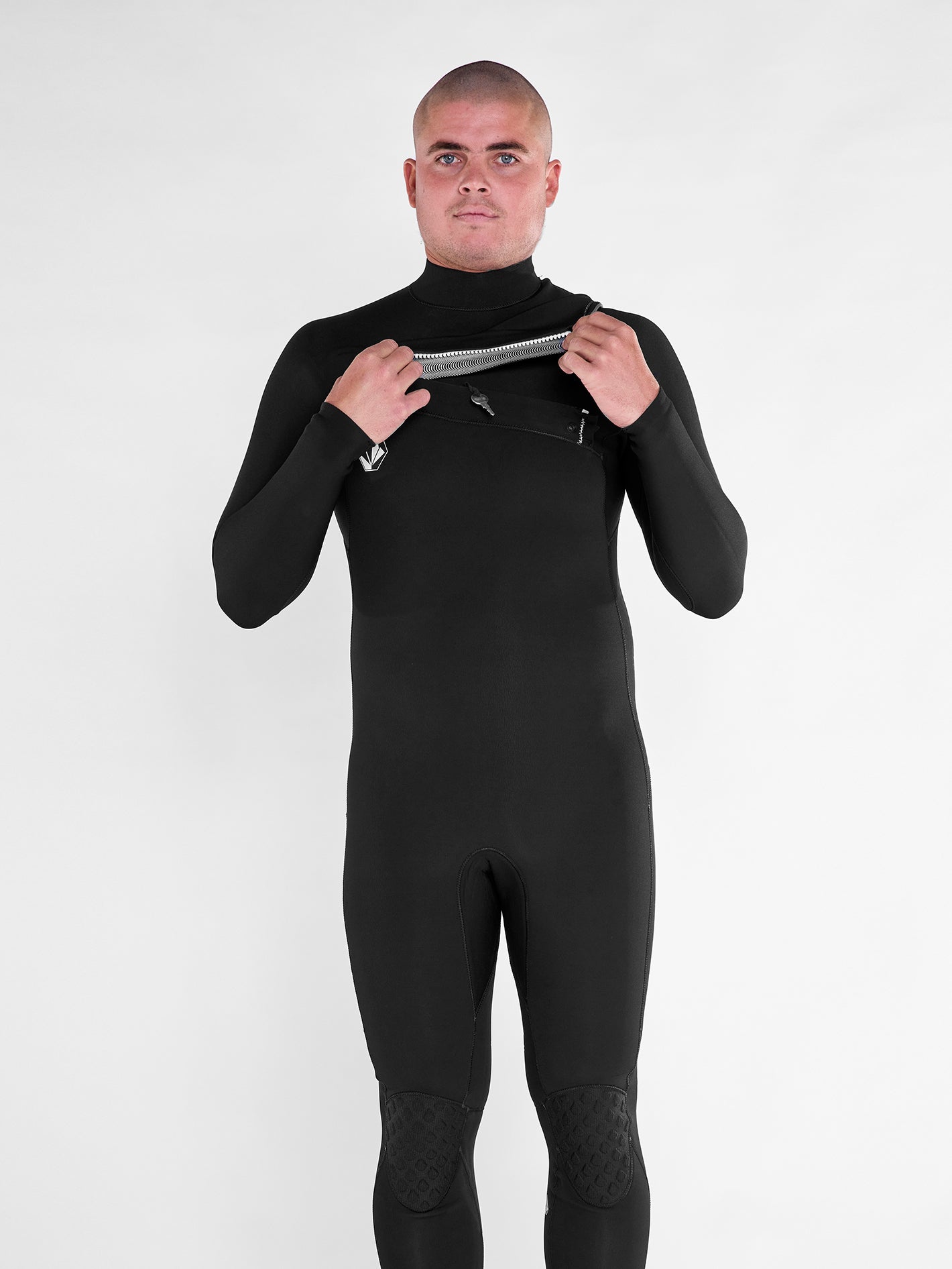 Mens Modulator 4/3mm Chest Zip Wetsuit – Volcom