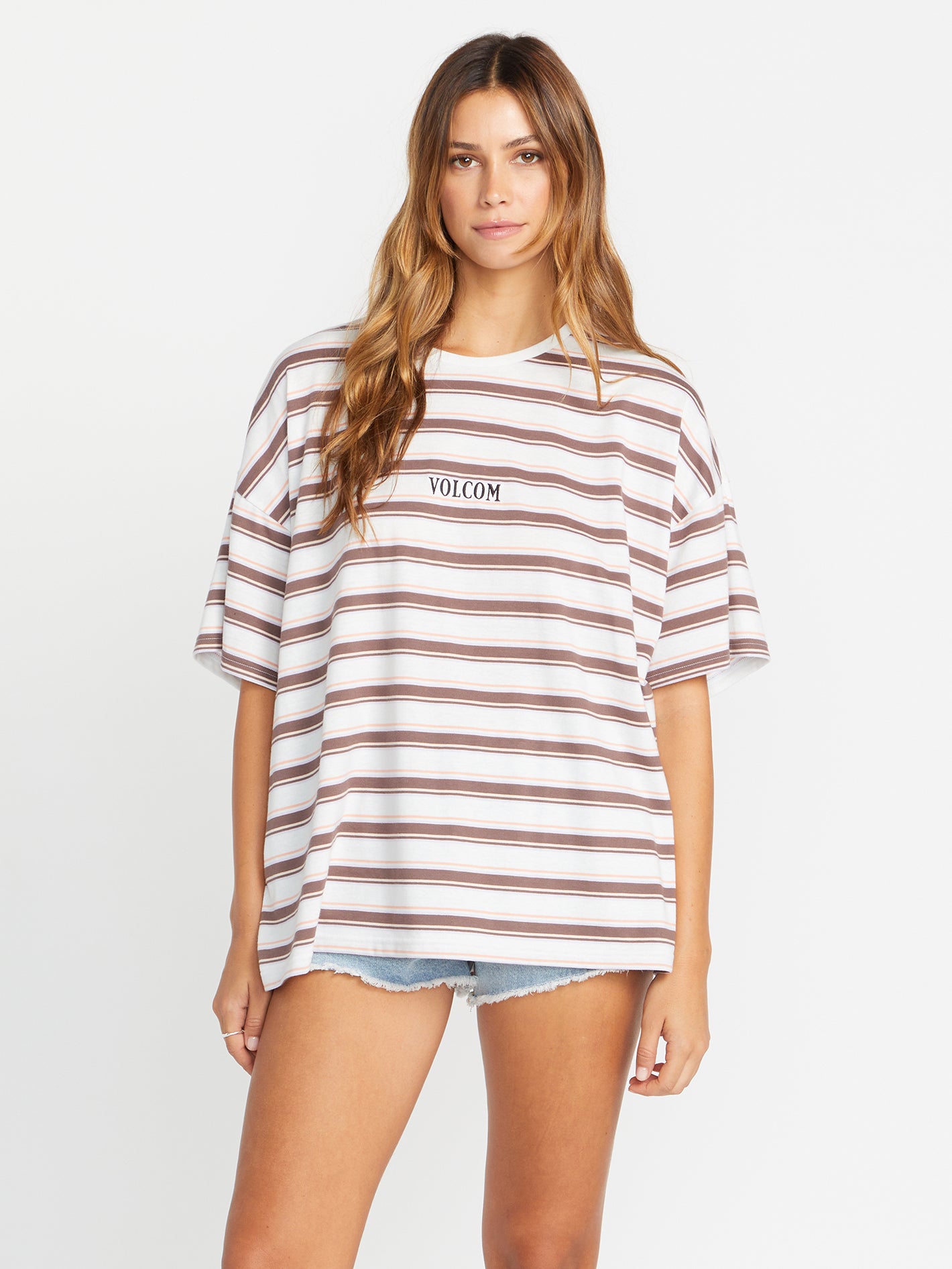 Coco Ho Short Sleeve Short Sleeve Tee Shirt - Star White (B0132310_SWH) [F]