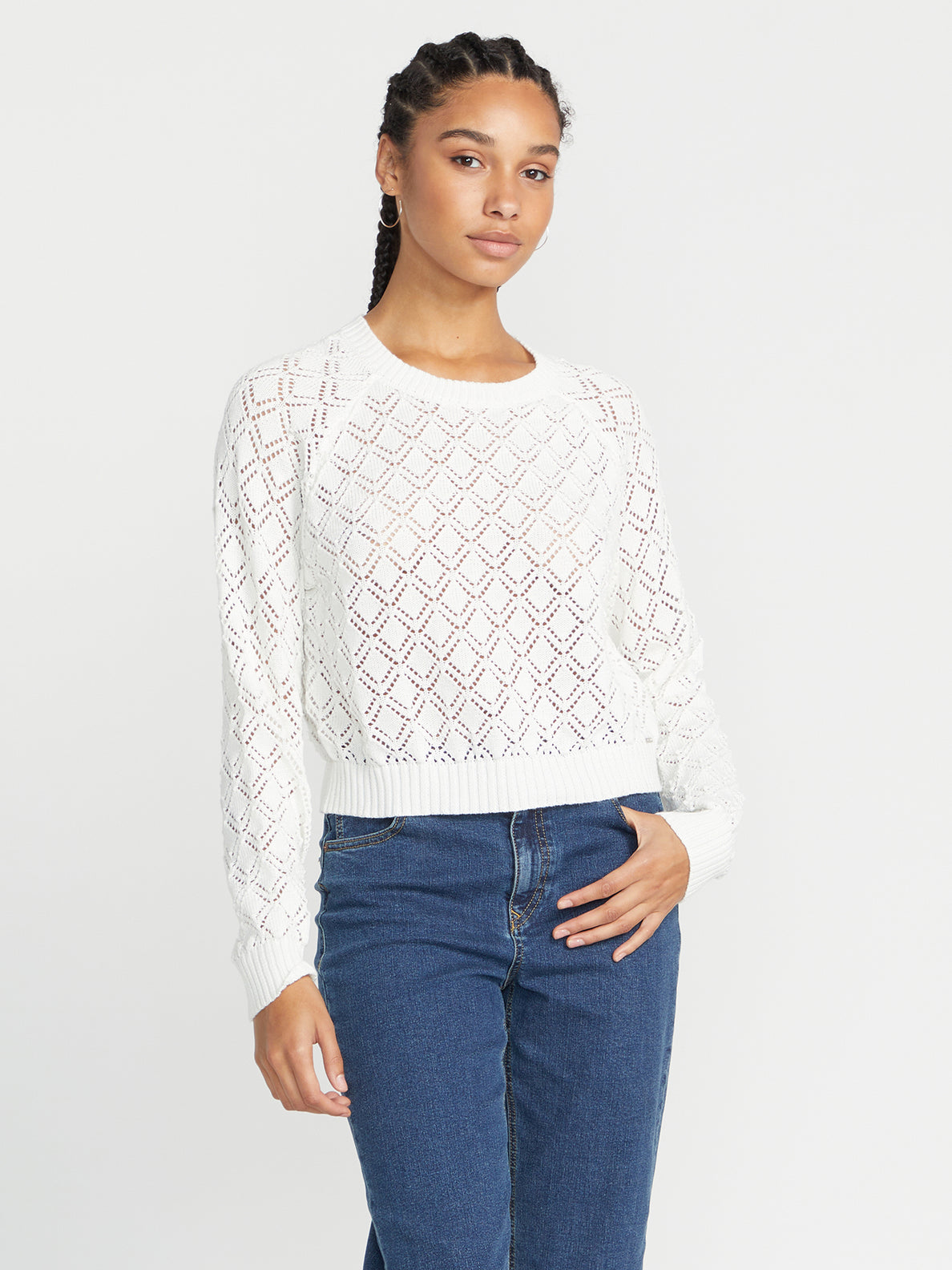 Grey jumper with white stars shop