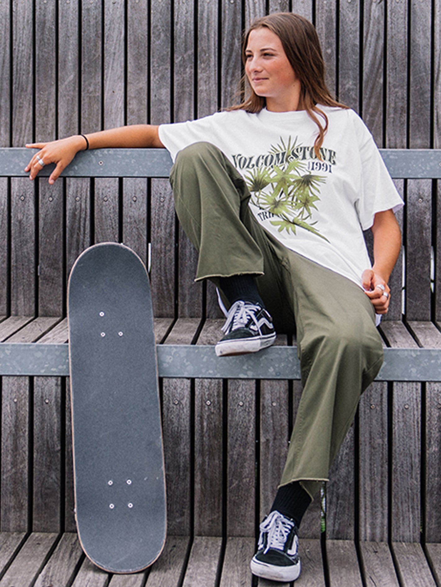 Thisthatthem Skate Pants Military Volcom