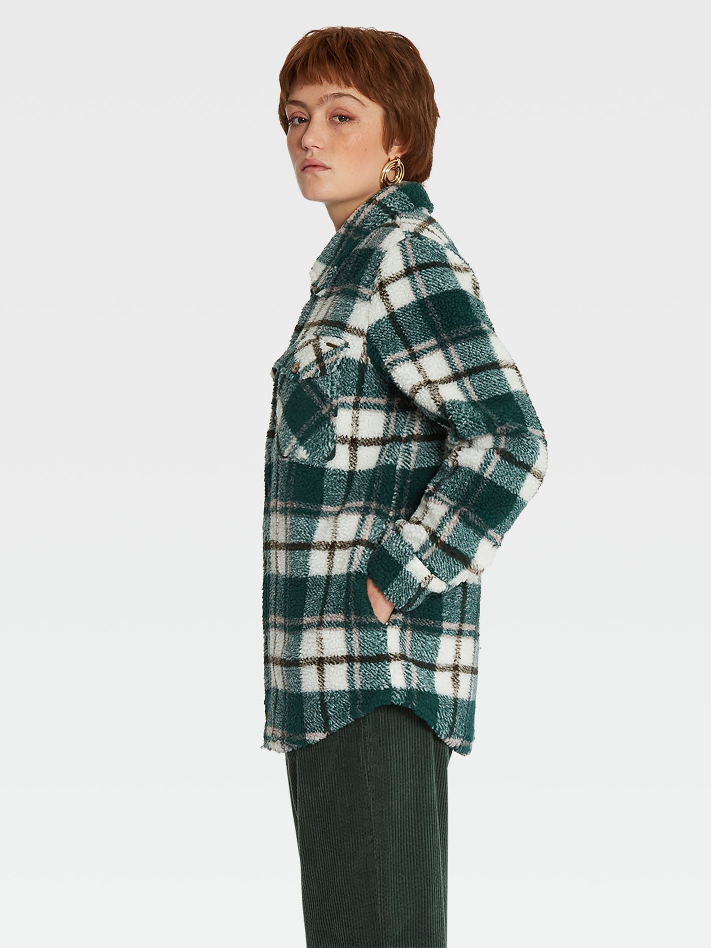 Silent Sherpa Jacket - Dark Pine (B1512105_DPN) [2]