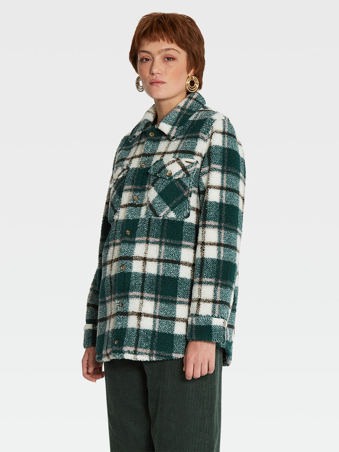 Silent Sherpa Jacket - Dark Pine (B1512105_DPN) [F]