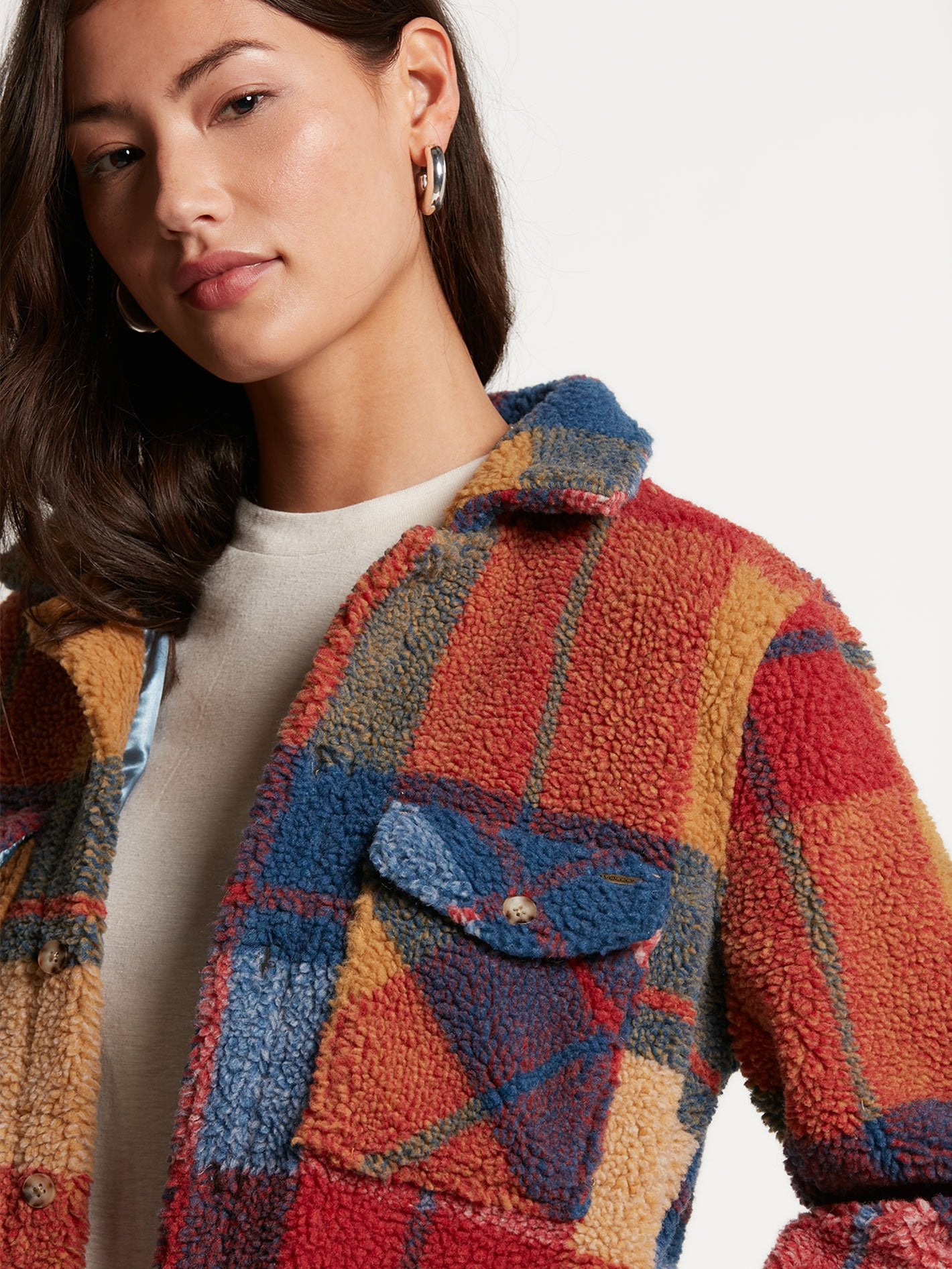 Silent Sherpa Jacket - Multi (B1512105_MLT) [6]