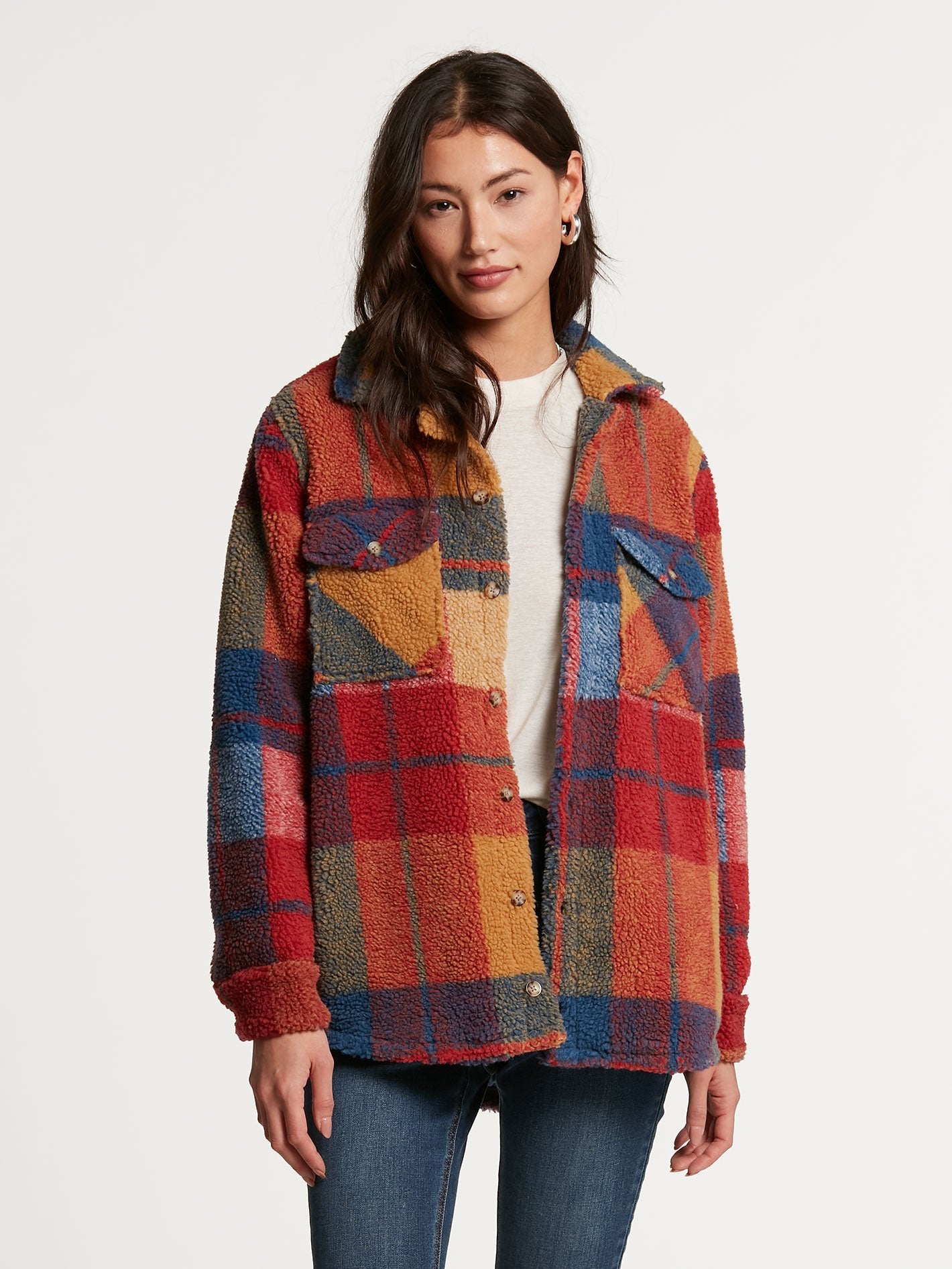 Silent Sherpa Jacket - Multi (B1512105_MLT) [F]