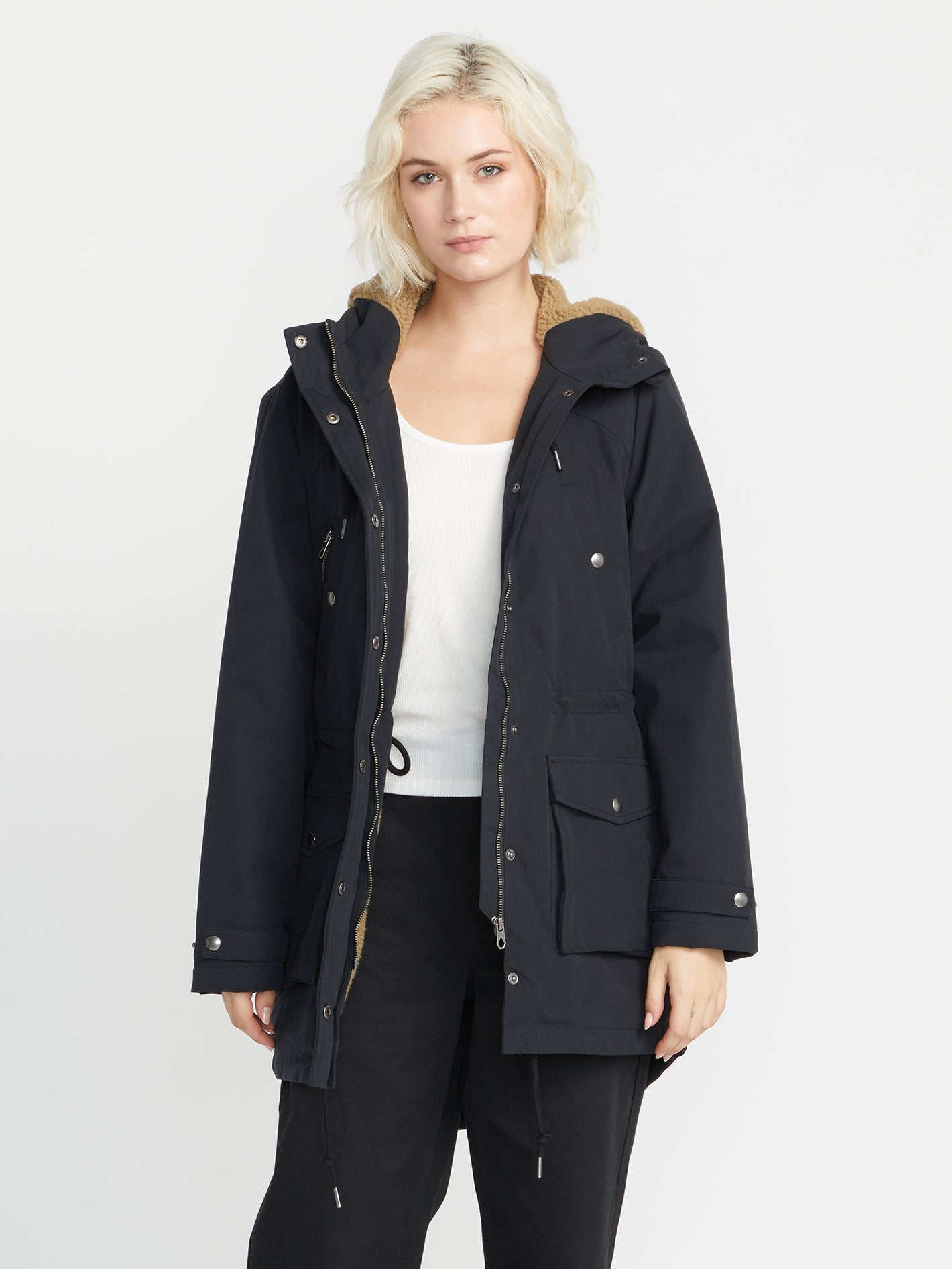 Walk On By 5K Parka Black (B1732308_BLK) [1]