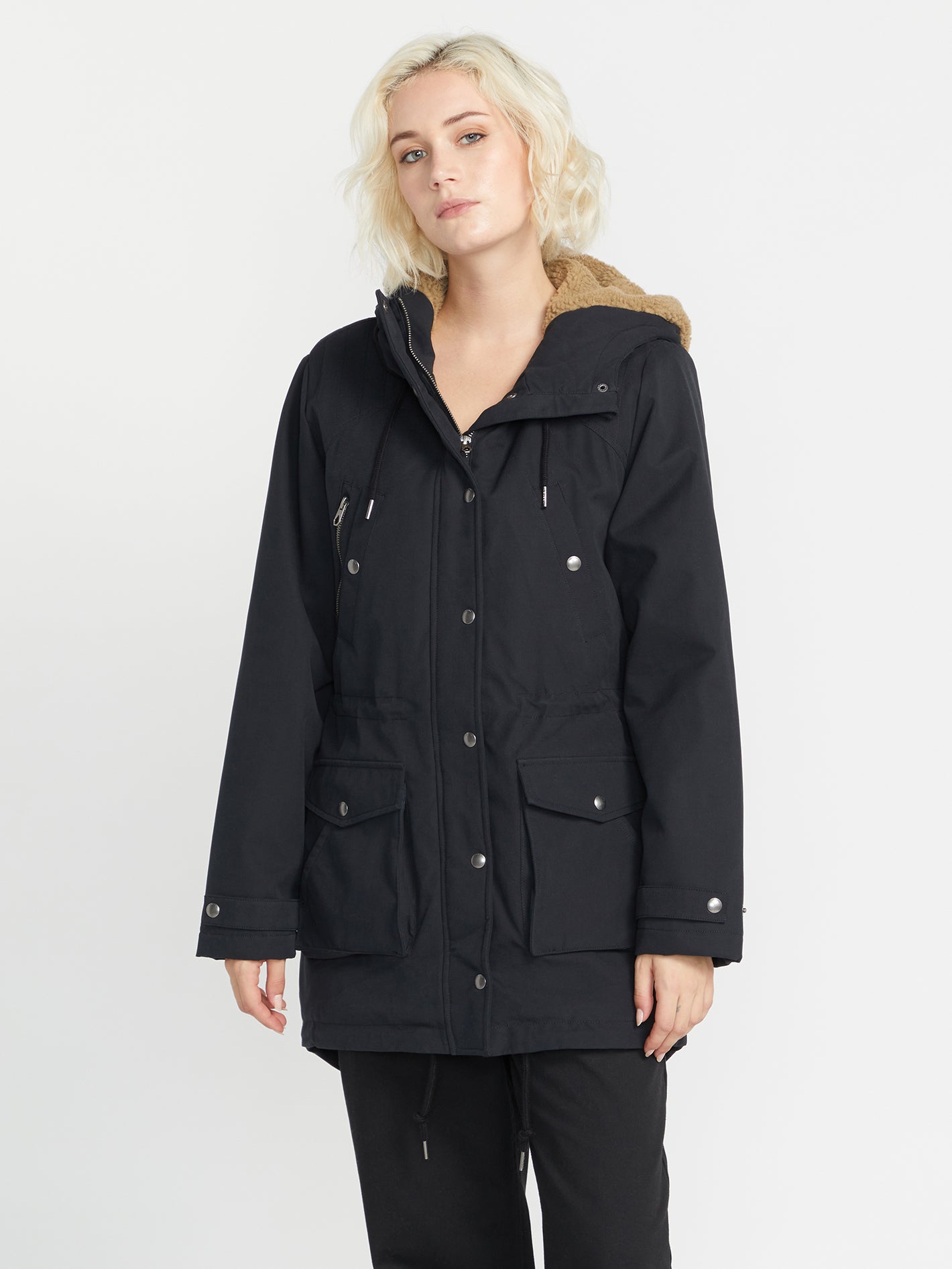Walk On By 5K Parka Black (B1732308_BLK) [F]
