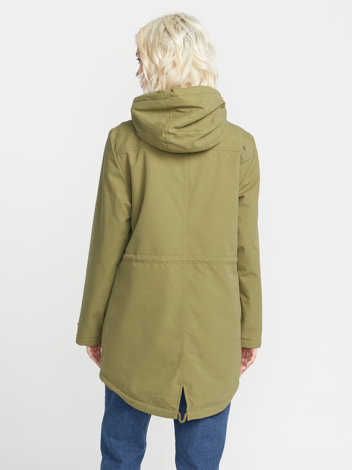 Walk On By 5K Parka Jacket Moss Volcom