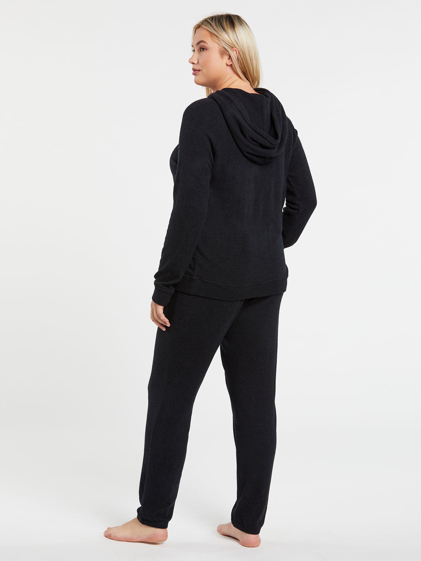 Lived ln Lounge Hoodie - Black (B3111801_BLK) [11]