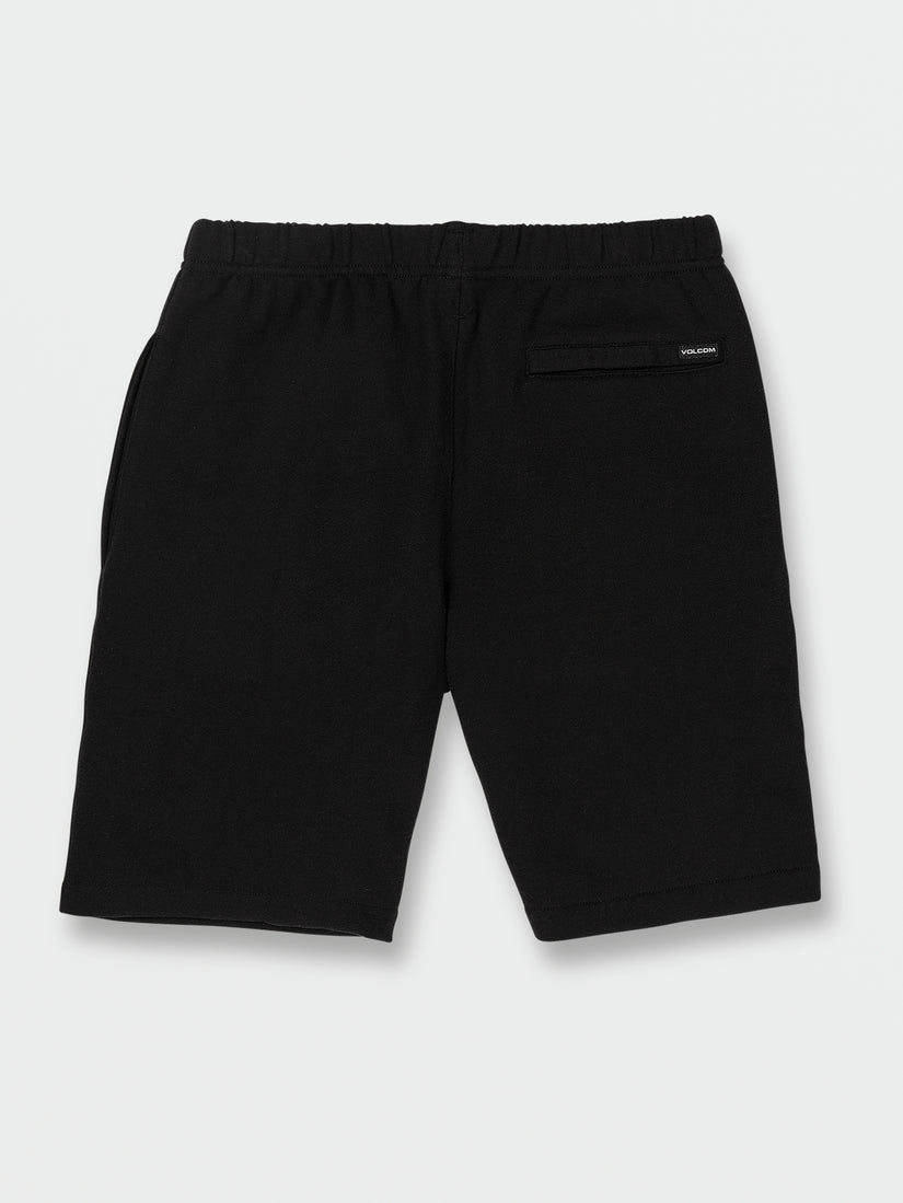 Iconic Stone Fleece Short - Black (C1032202_BLK) [B]
