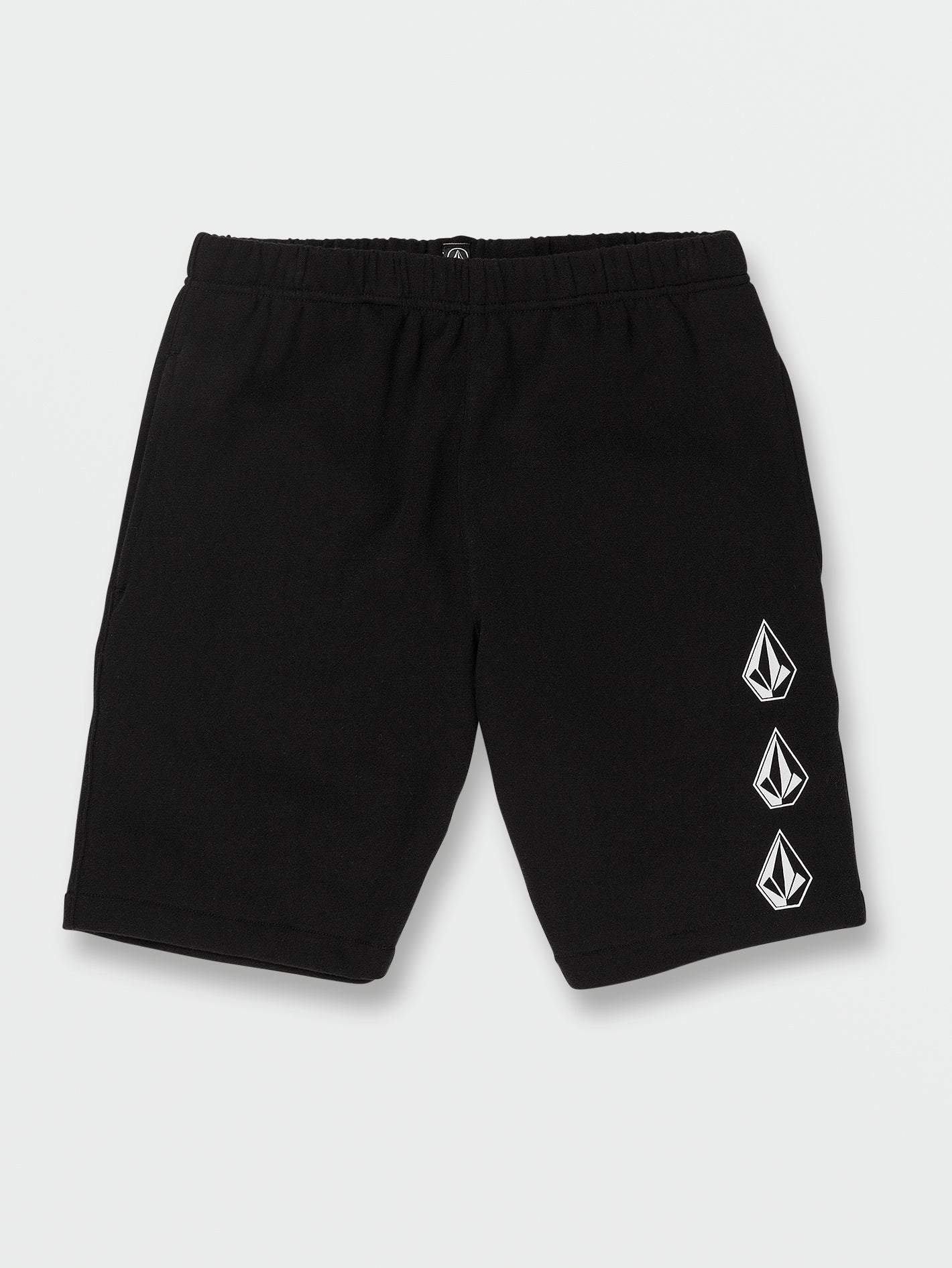 Iconic Stone Fleece Short - Black (C1032202_BLK) [F]