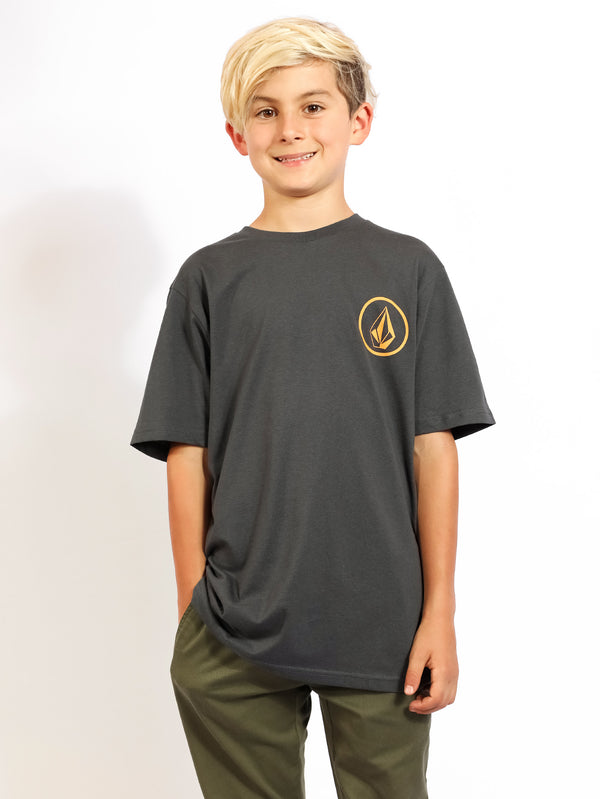 Boys Youth Mini Circle Stone Short Sleeve Tee