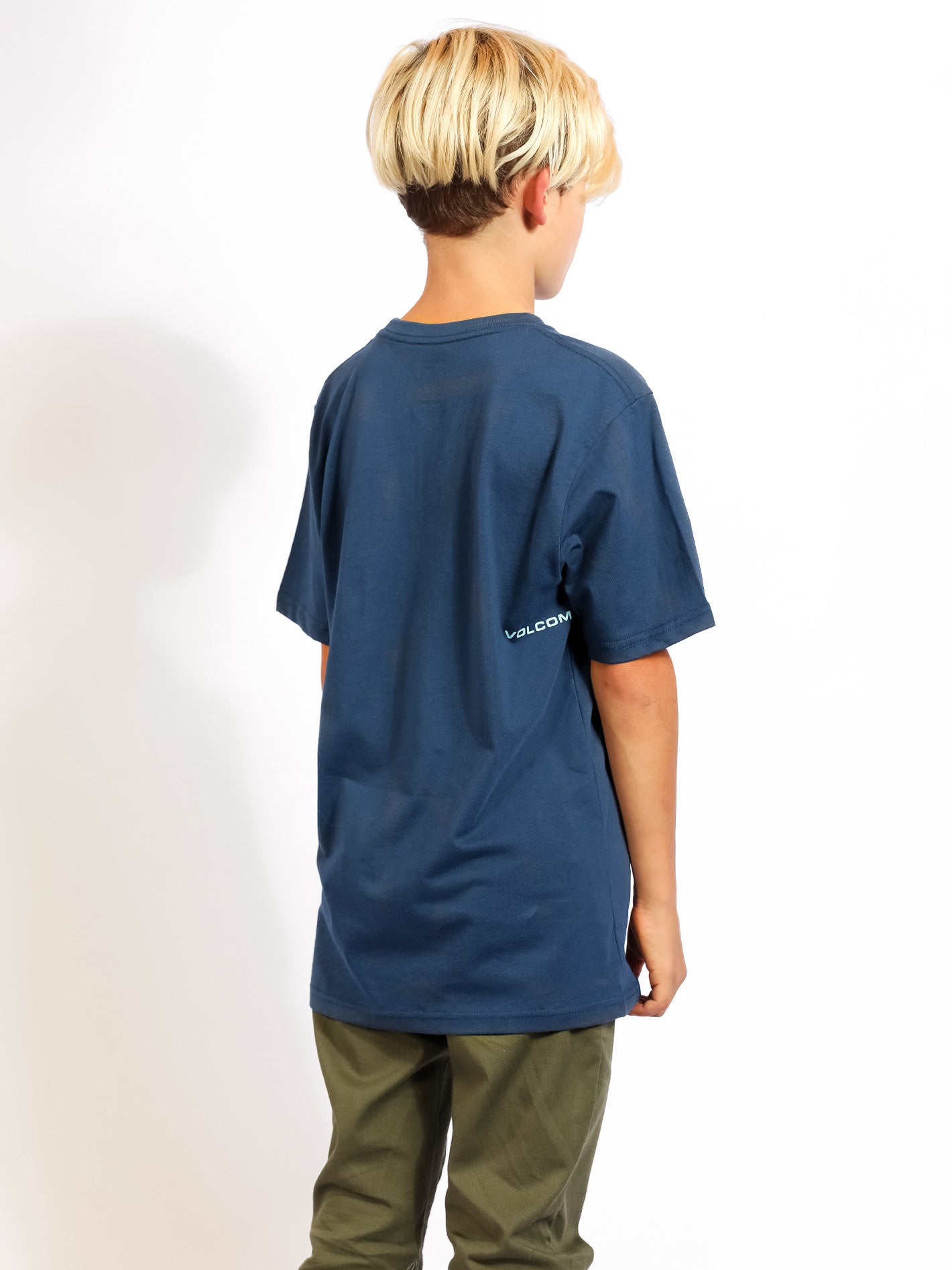 Boys Youth Mini Circle Stone Short Sleeve Tee - Blue (C5001906_BLU) [1]