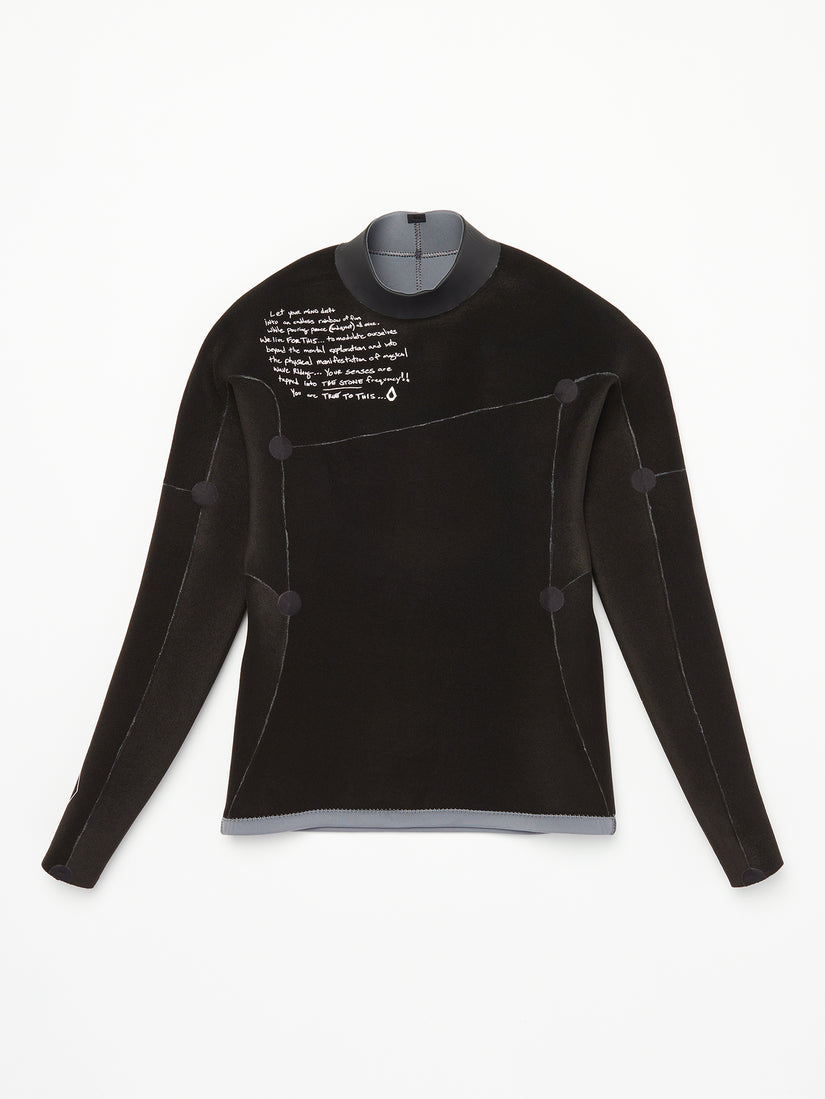 Boys Youth Modulator 2mm Long Sleeve Jacket Wetsuit - Charcoal (C9612330_CHR) [7]