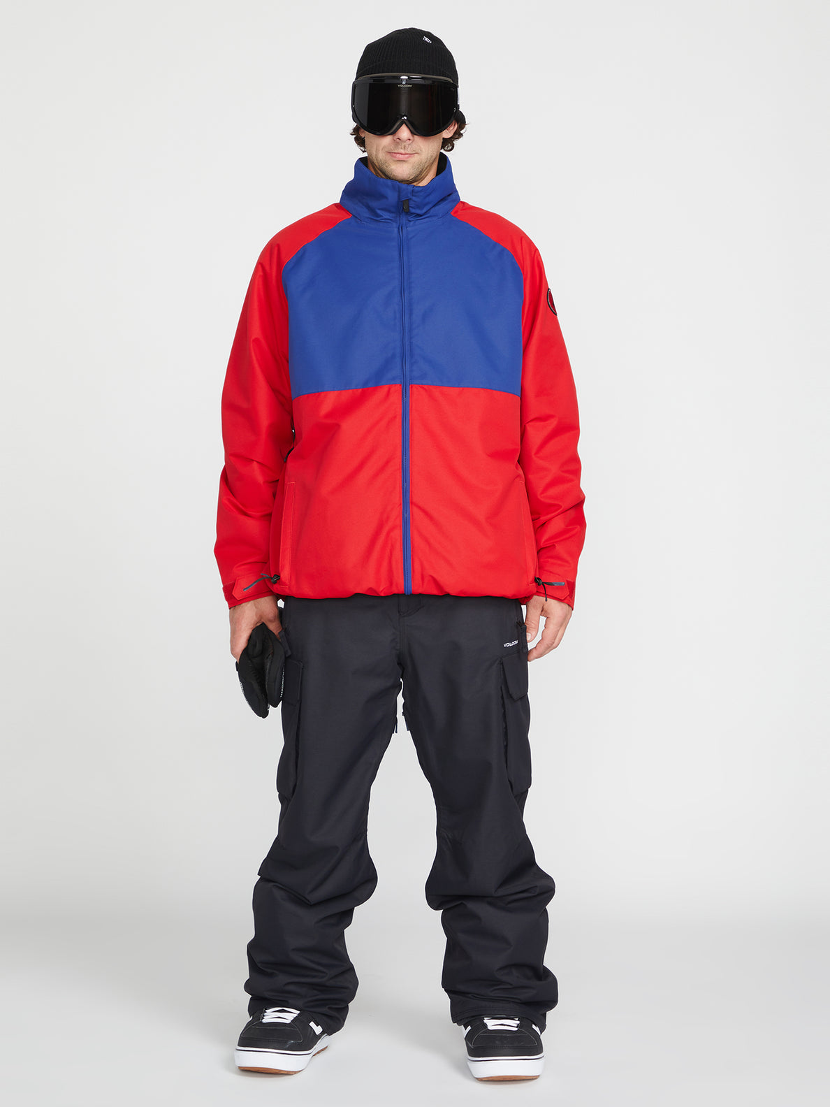 Red insulated clearance jacket