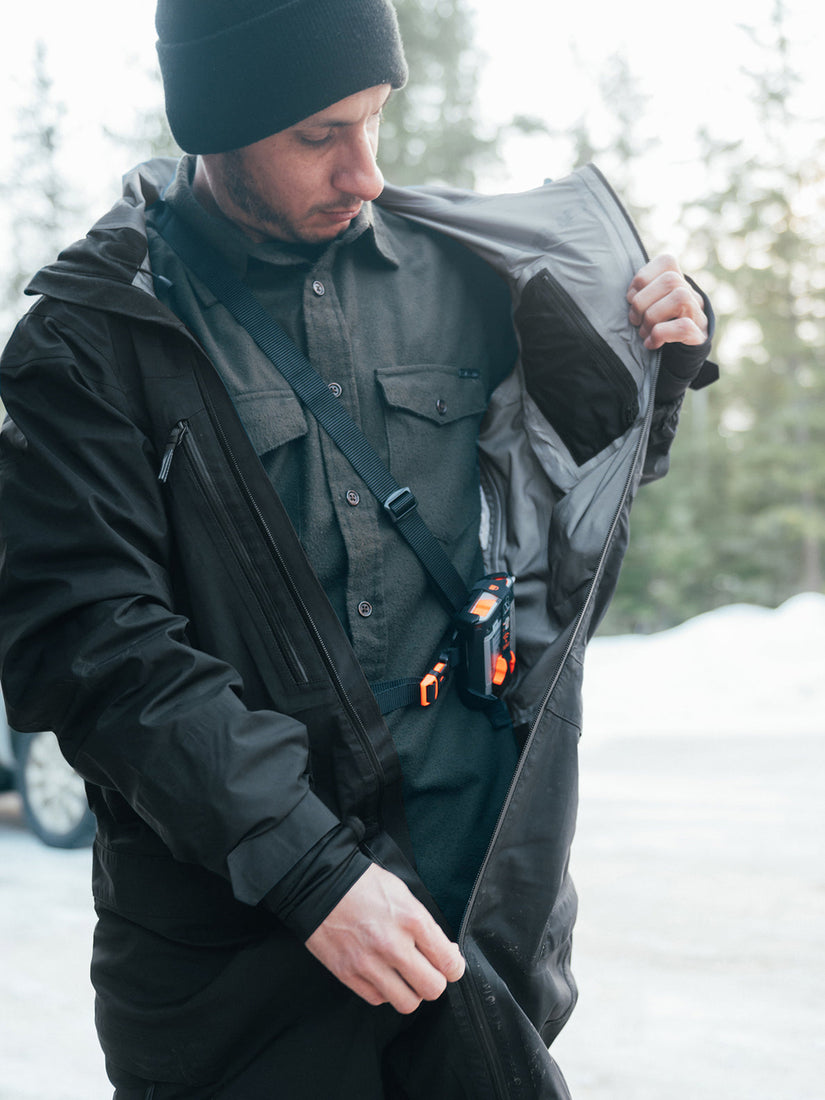 Mens Jamie Lynn Gore-Tex Jumpsuit - Black (2022)