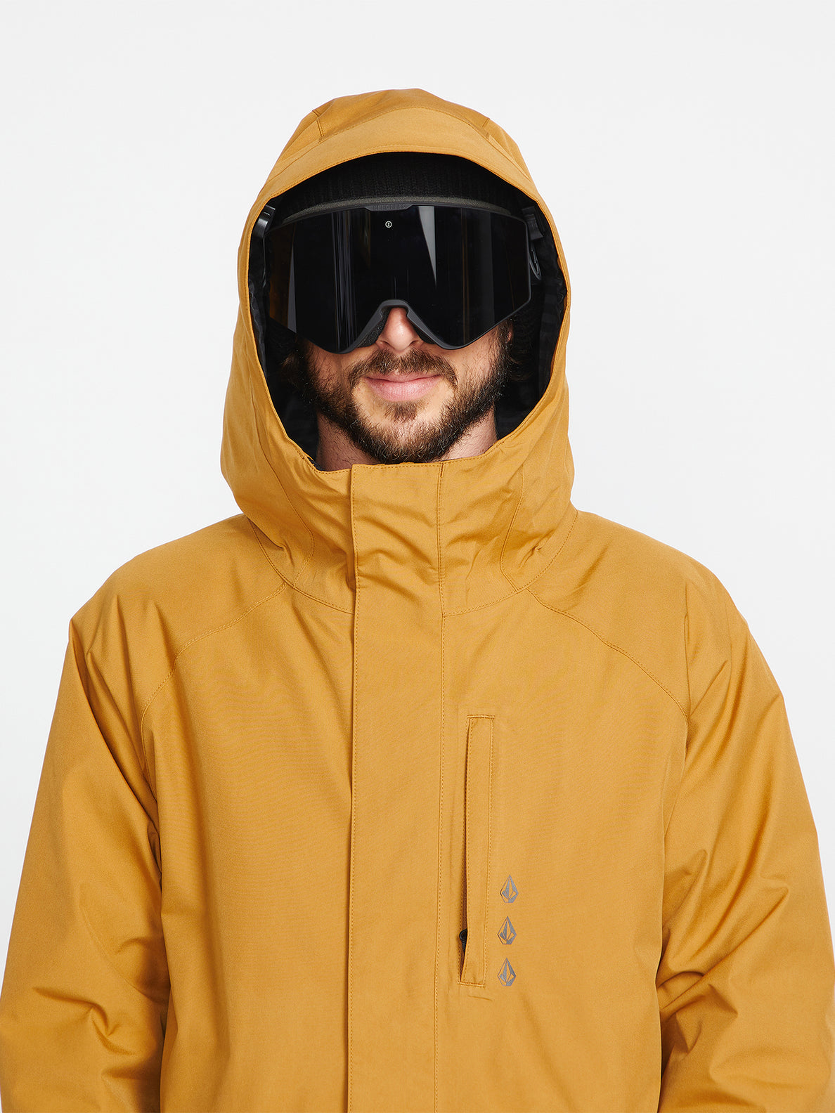 Mens Dua Gore Tex Jacket Caramel Volcom