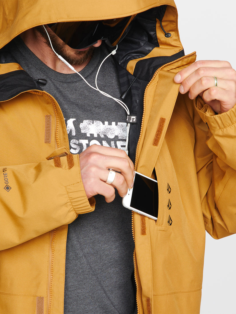 Mens Dua Gore-Tex Jacket - Caramel (G0652308_CRL) [33]