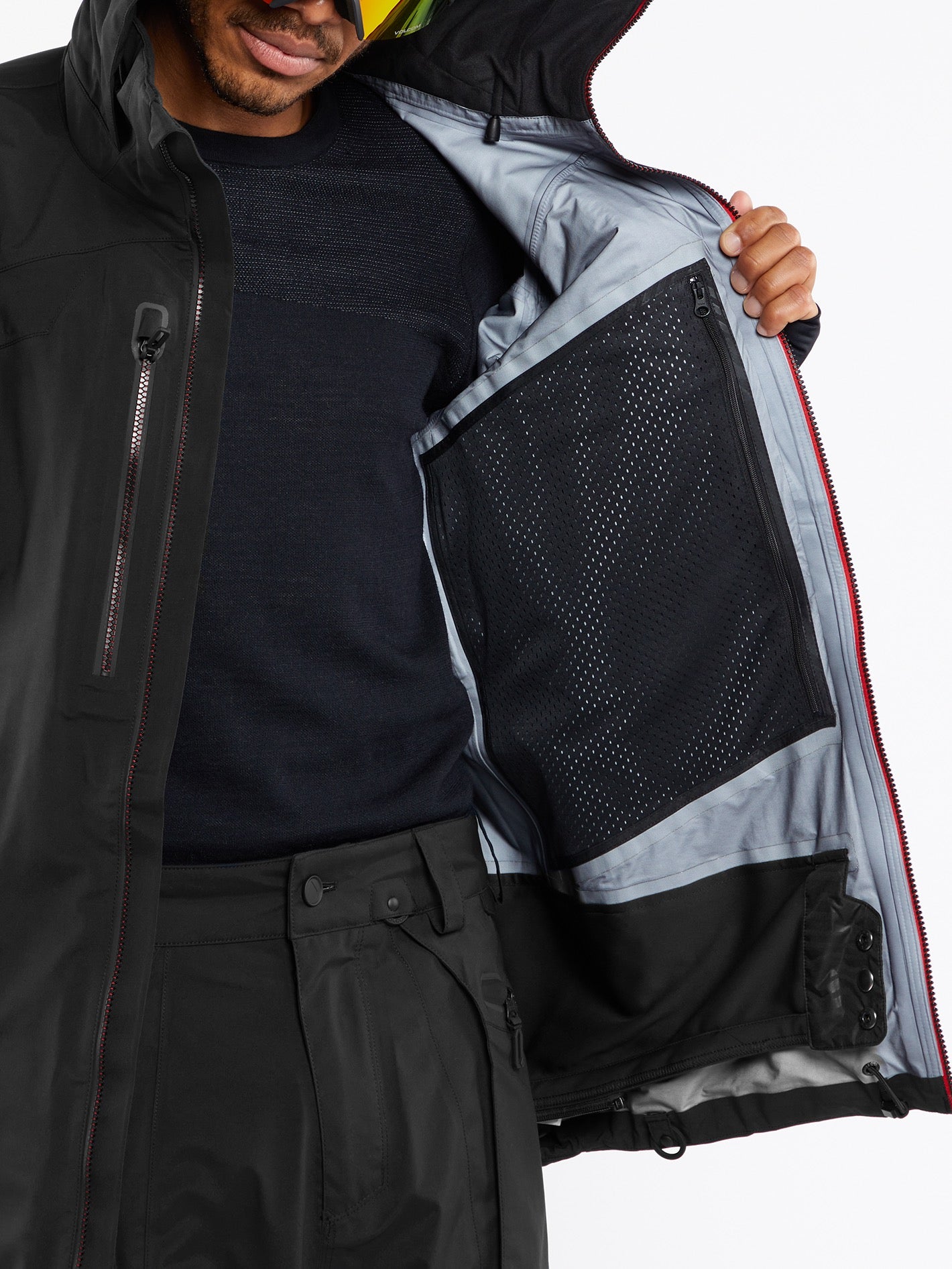 Guch Stretch Gore Jacket Black (G0652401_BLK) [37]