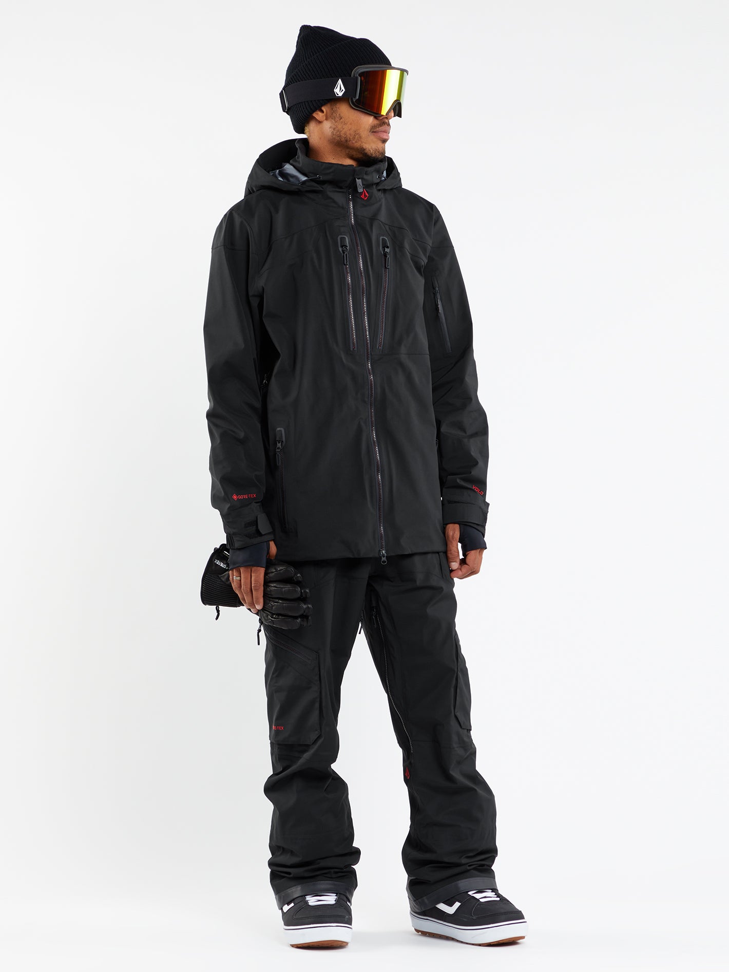 Guch Stretch Gore Jacket Black (G0652401_BLK) [42]