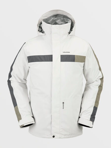 VOLCOM GORE-TEX ホワイトジャケット Mens V.Co Stretch Gore-Tex Jacket - Ice | Volcom Japan