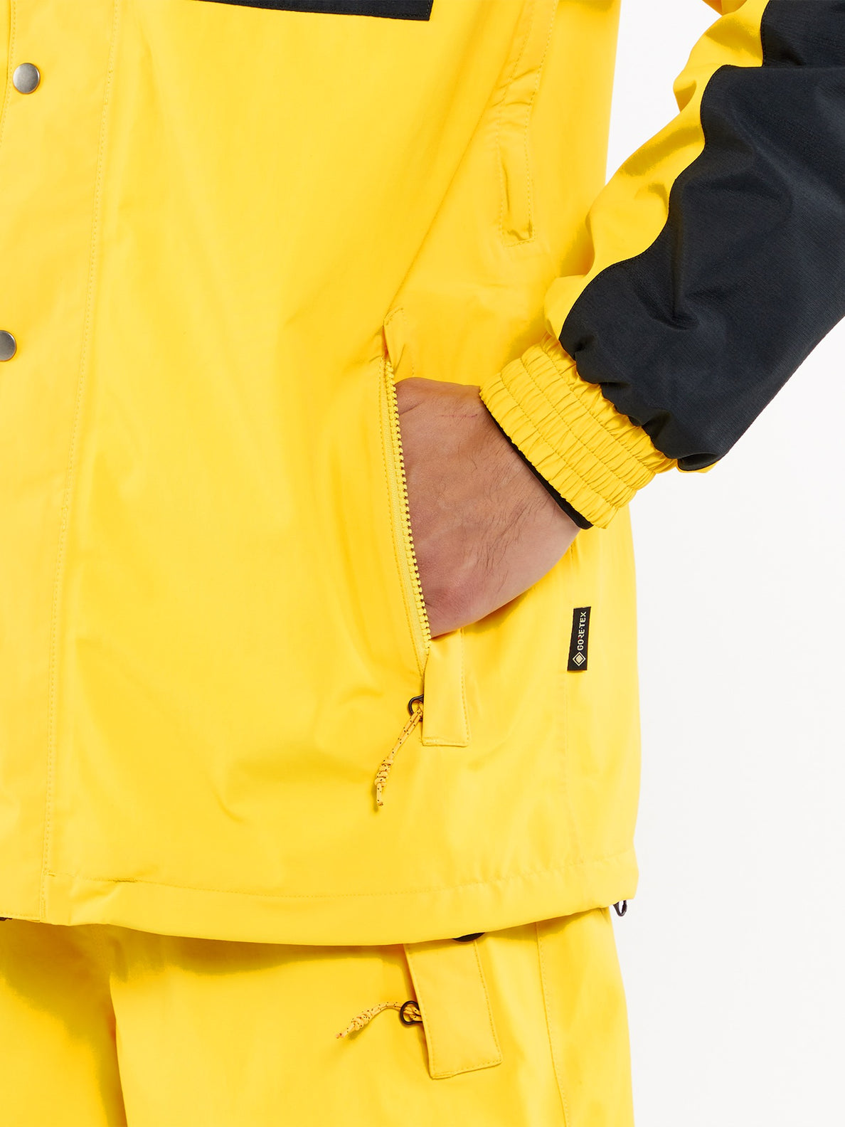 Gore tex jacket yellow best sale