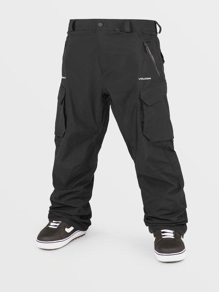 【G Store】VOLCOM Bib Pants ブラック S VOLCOM 23-24 VOLCOM/ボルコム 3L GORE-TEX BIB overhauler