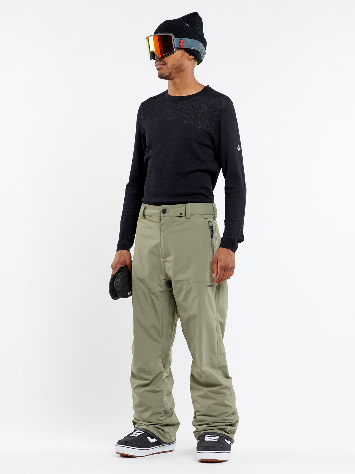 Mens L Gore Tex Pants Military Volcom