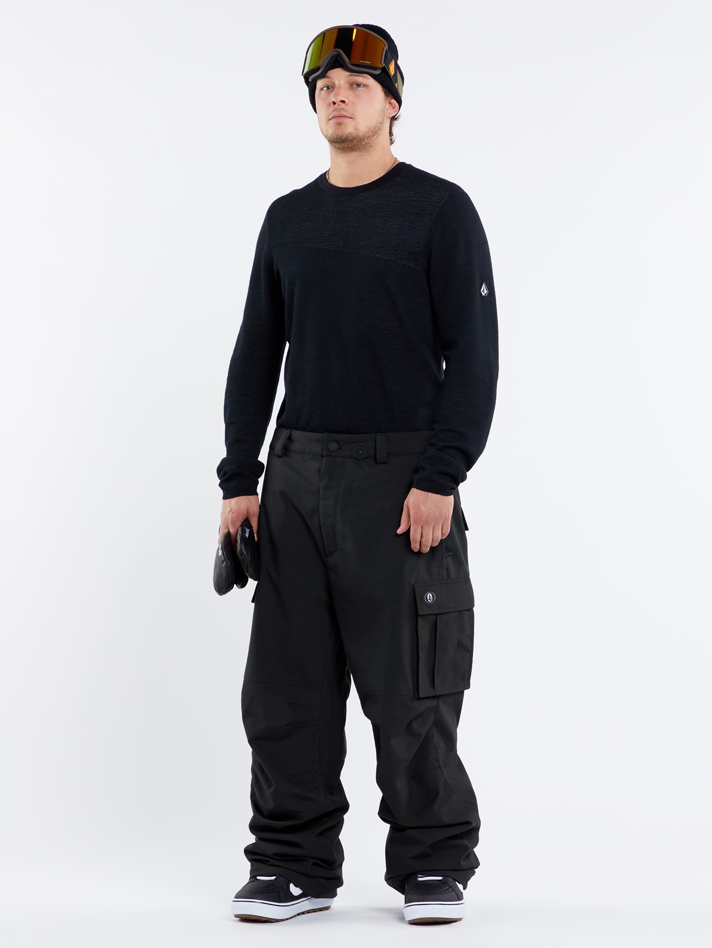 Mens Nwrk Baggy Pants - Black – Volcom