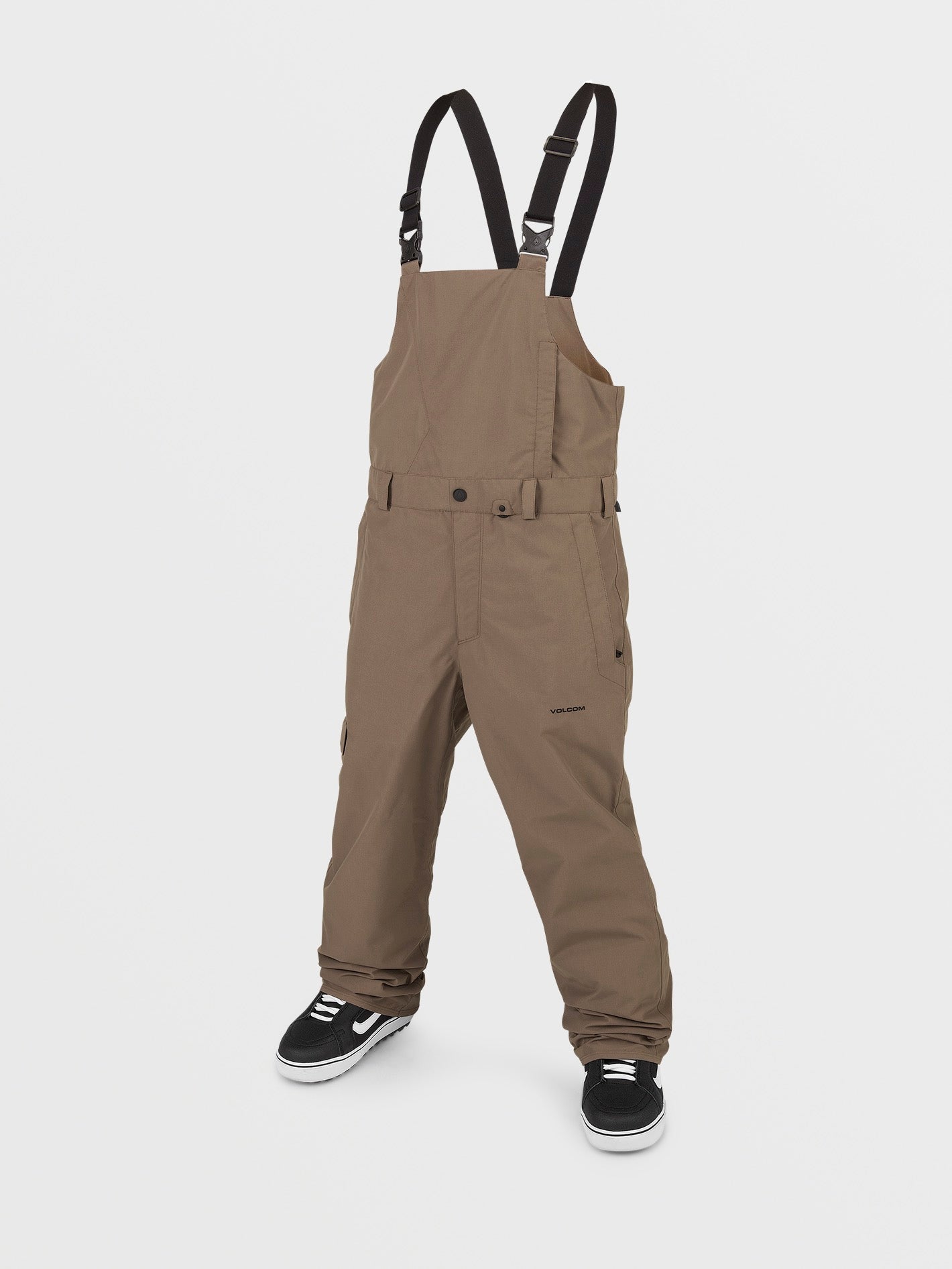 Mens V.Co Sparta Bib Overall - Teak (2023) | Volcom