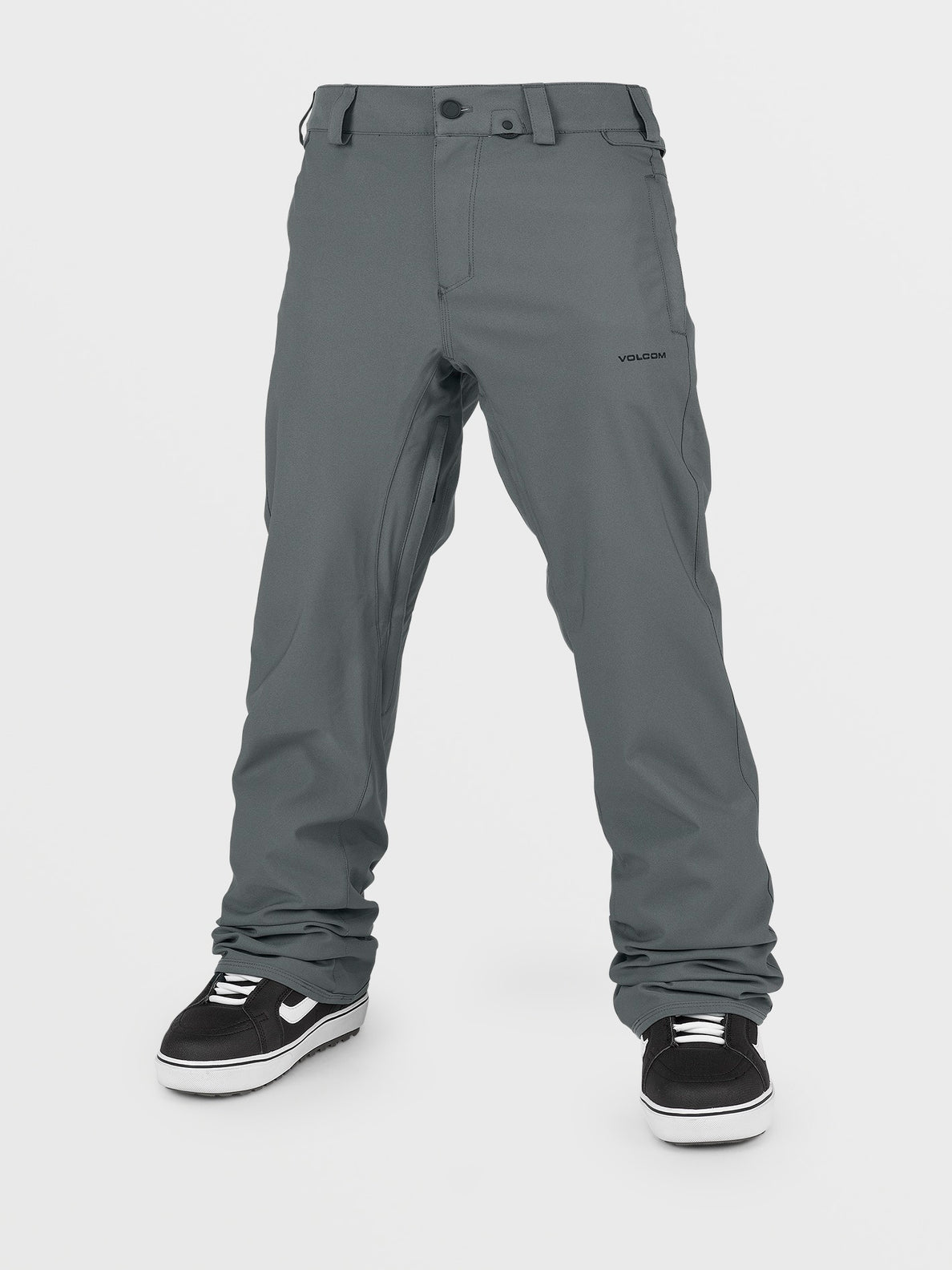 Grey chino joggers top