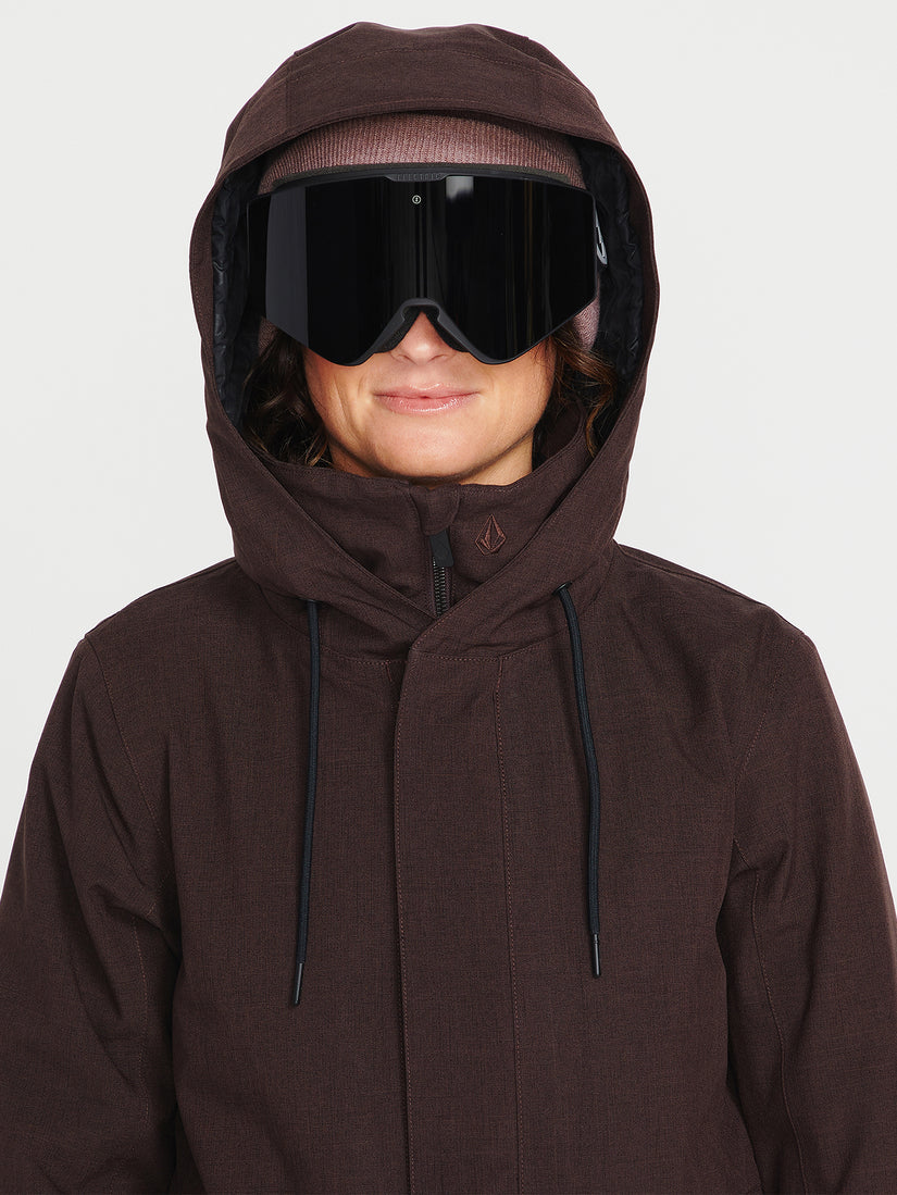 Womens Sherwin Insulated Jacket - Black Plum (H0452305_BPM) [1]