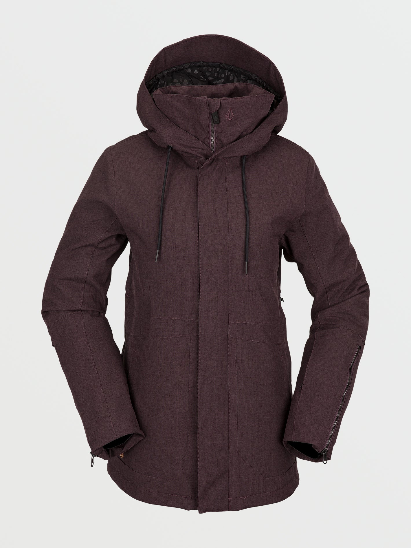Womens Sherwin Insulated Jacket - Black Plum (H0452305_BPM) [10]