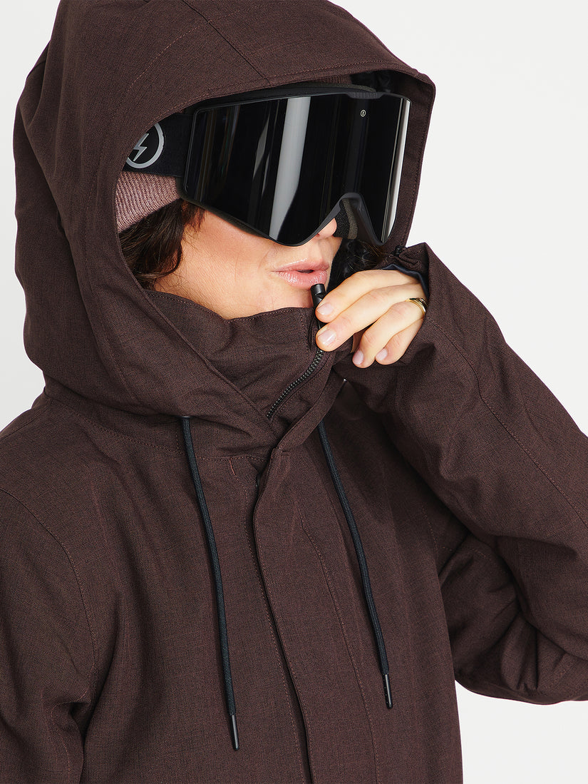 Womens Sherwin Insulated Jacket - Black Plum (H0452305_BPM) [2]