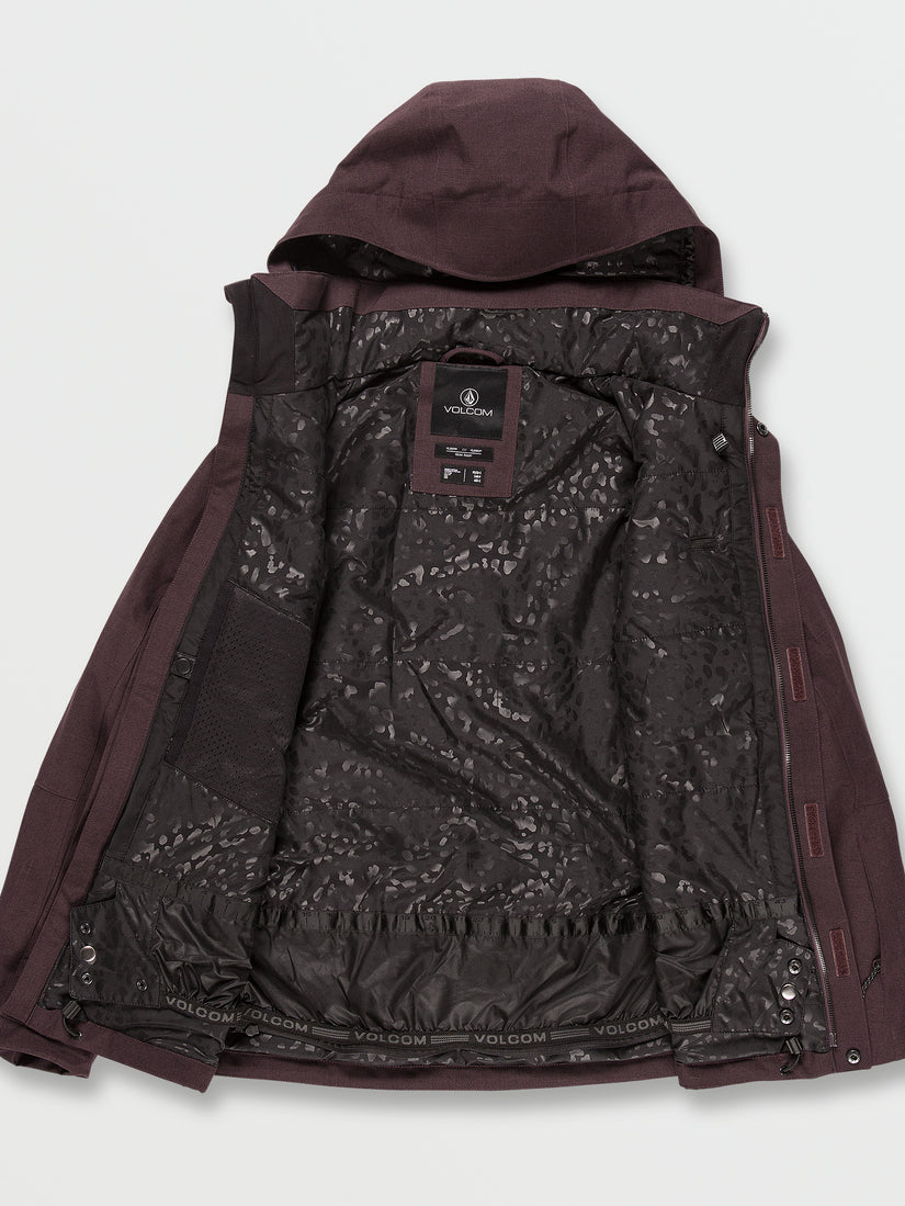 Womens Sherwin Insulated Jacket - Black Plum (H0452305_BPM) [3]