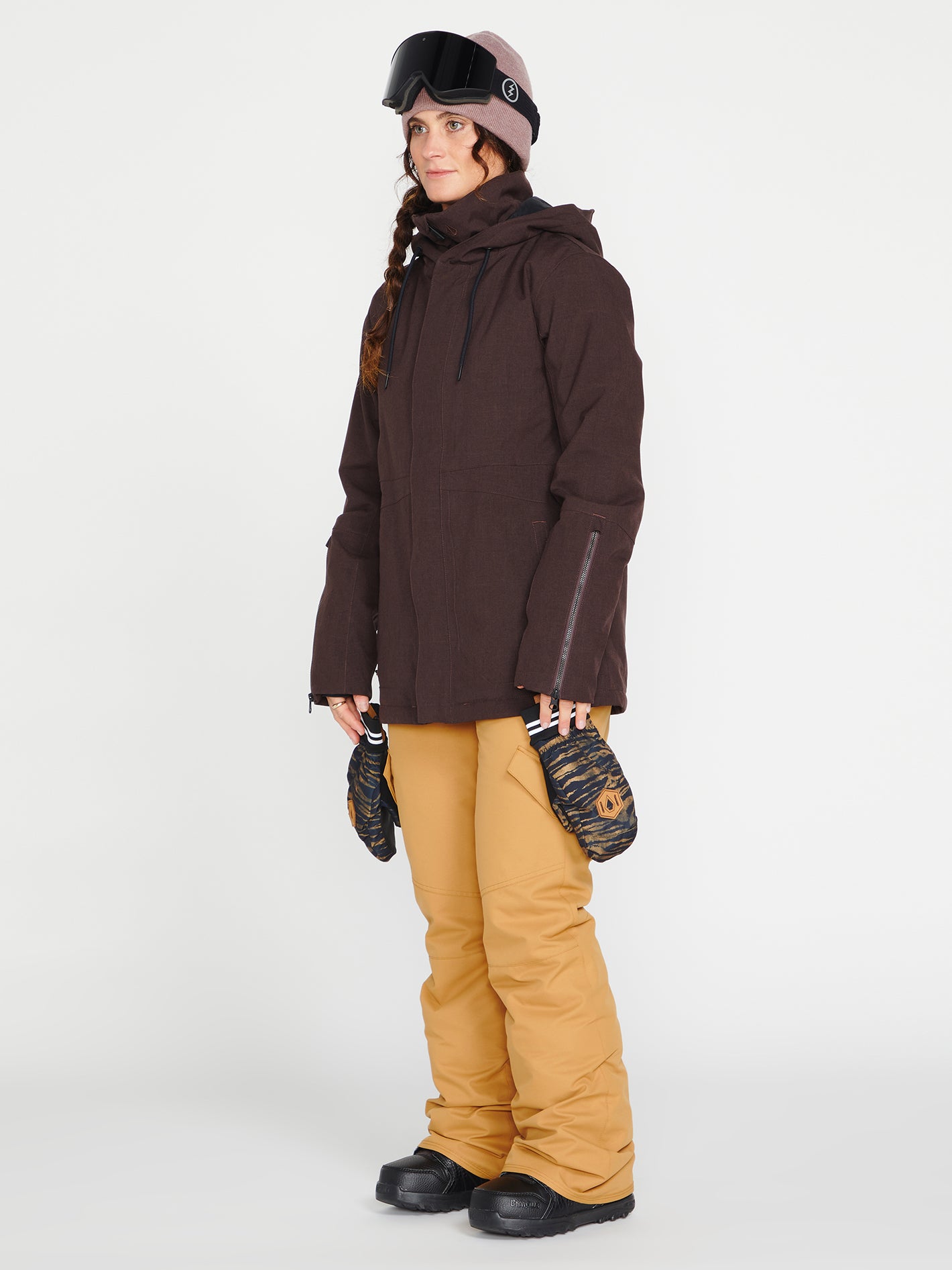 Womens Sherwin Insulated Jacket - Black Plum (H0452305_BPM) [F]
