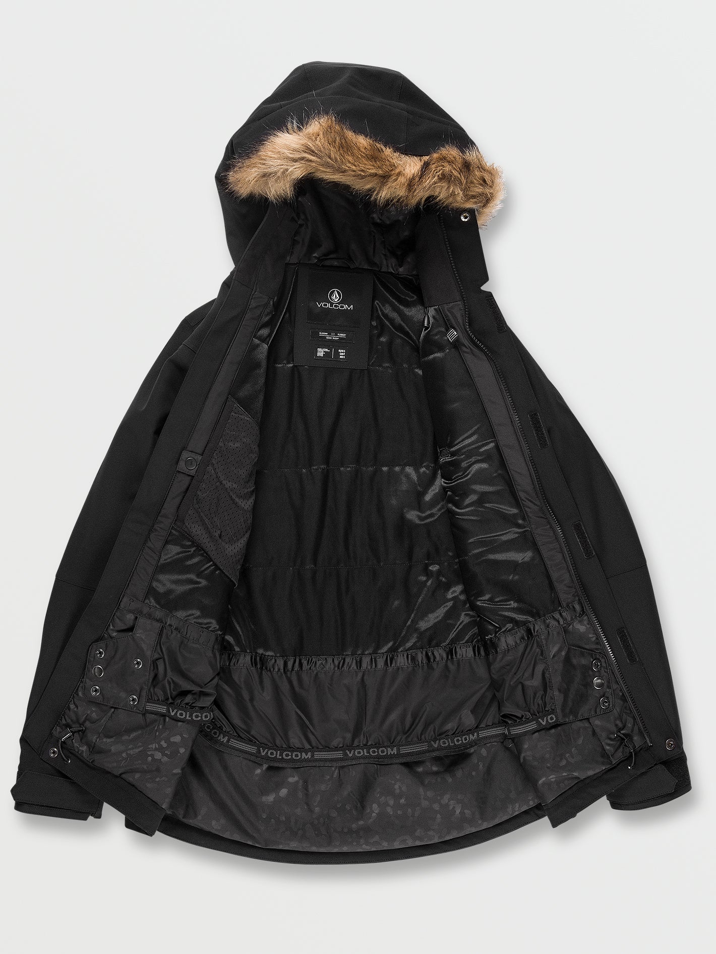 Womens Shadow Insulated Jacket - Black (H0452306_BLK) [5]