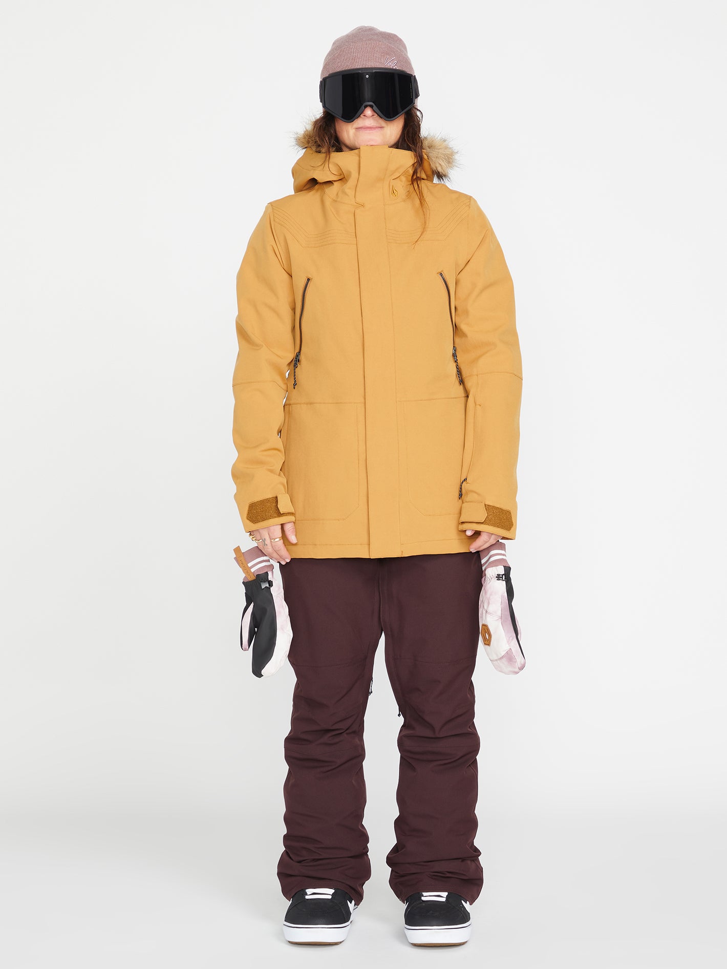 Giacca Da Sci VOLCOM Shadow Ins Jacket Nera - Unisex, Calda E Tecnica Per Lo Snowboard E Lo Sci