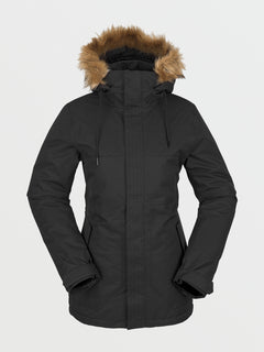 Womens Fawn Insulated Jacket - Black (H0452308_BLK) [6]