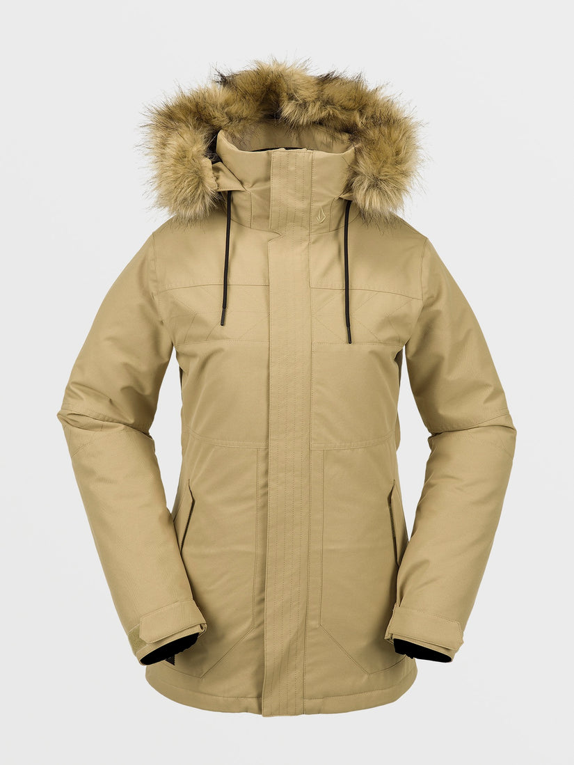 Fawn Ins Jacket Dark Khaki (H0452410_DKA) [F]