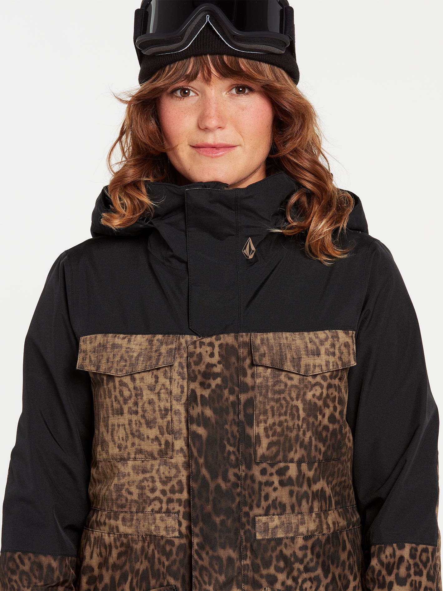 Burton leopard jacket online