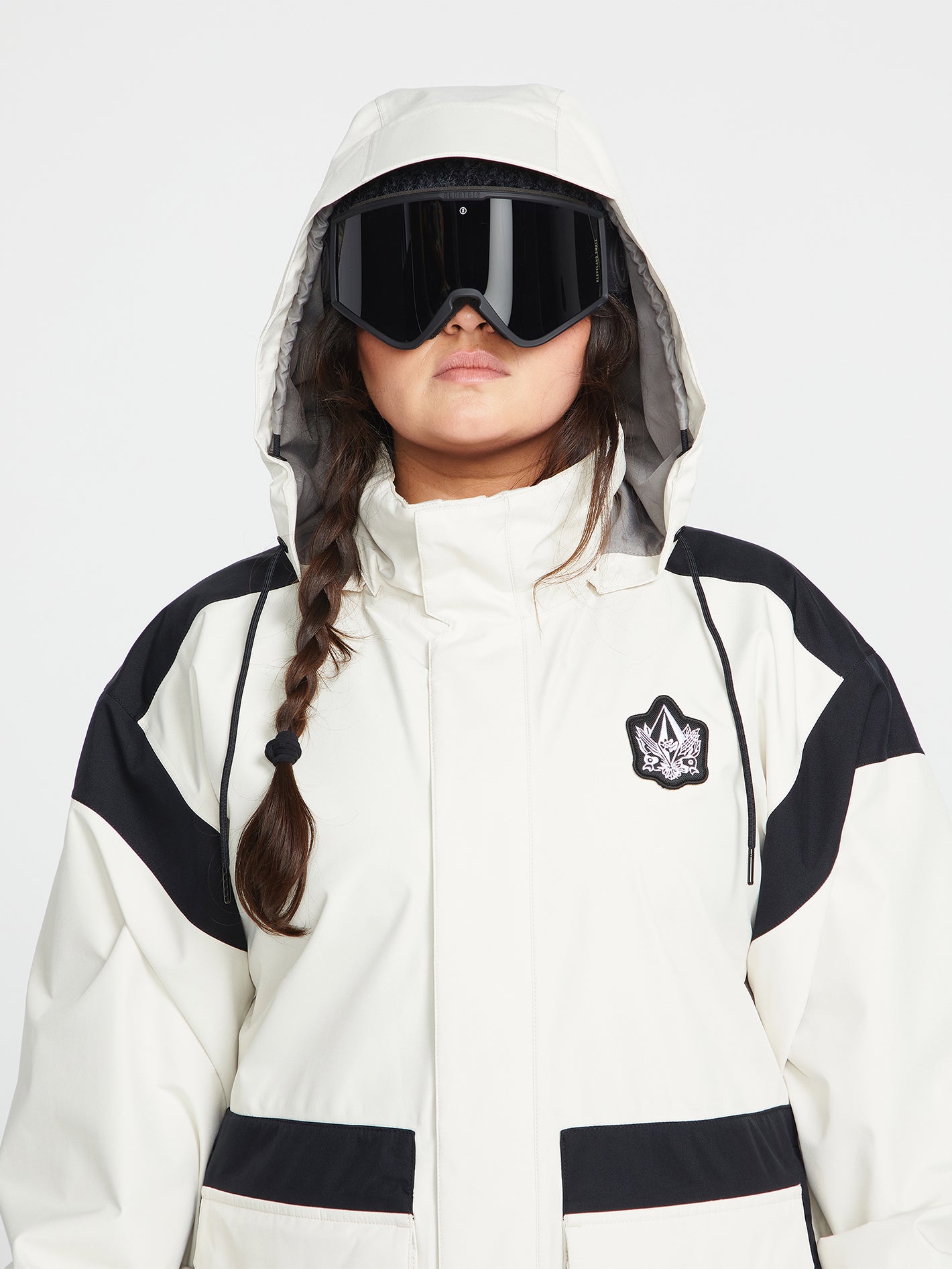 Desiree Melancon Gore-Tex Jacket - Off White (2022) | Volcom