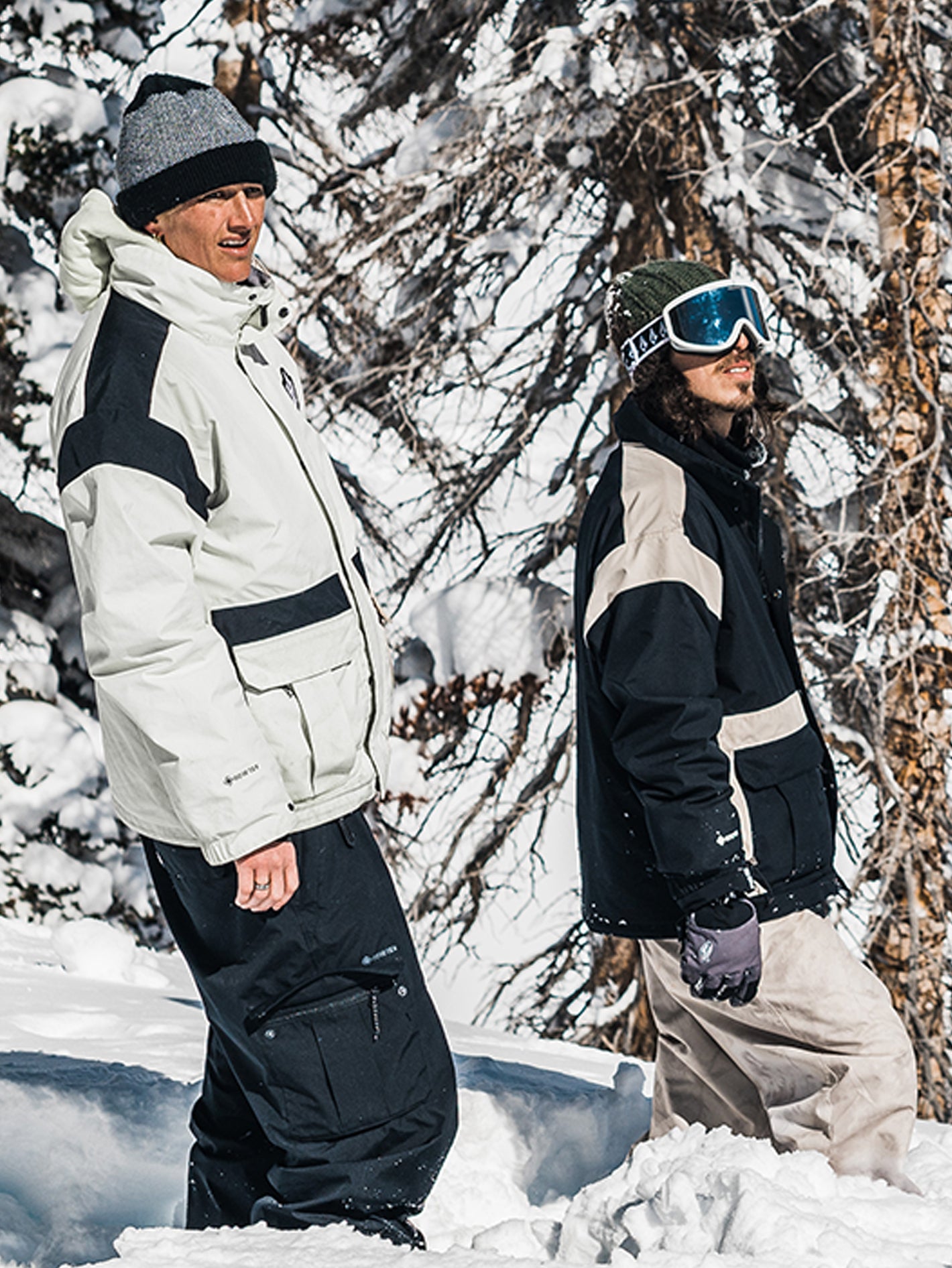 Desiree Melancon Gore-Tex Jacket - Off White (2022) | Volcom
