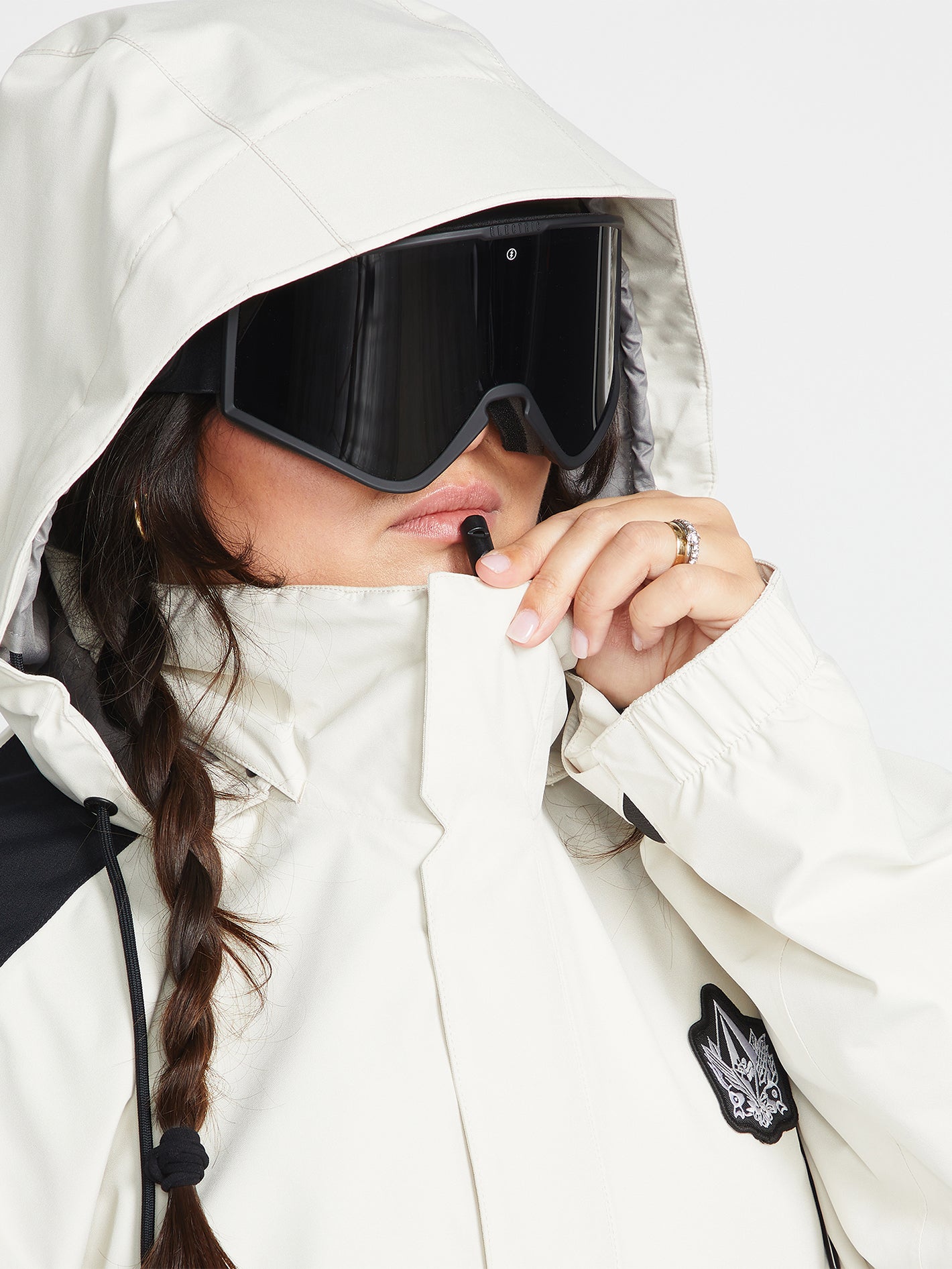 Desiree Melancon Gore-Tex Jacket - Off White (2022) | Volcom